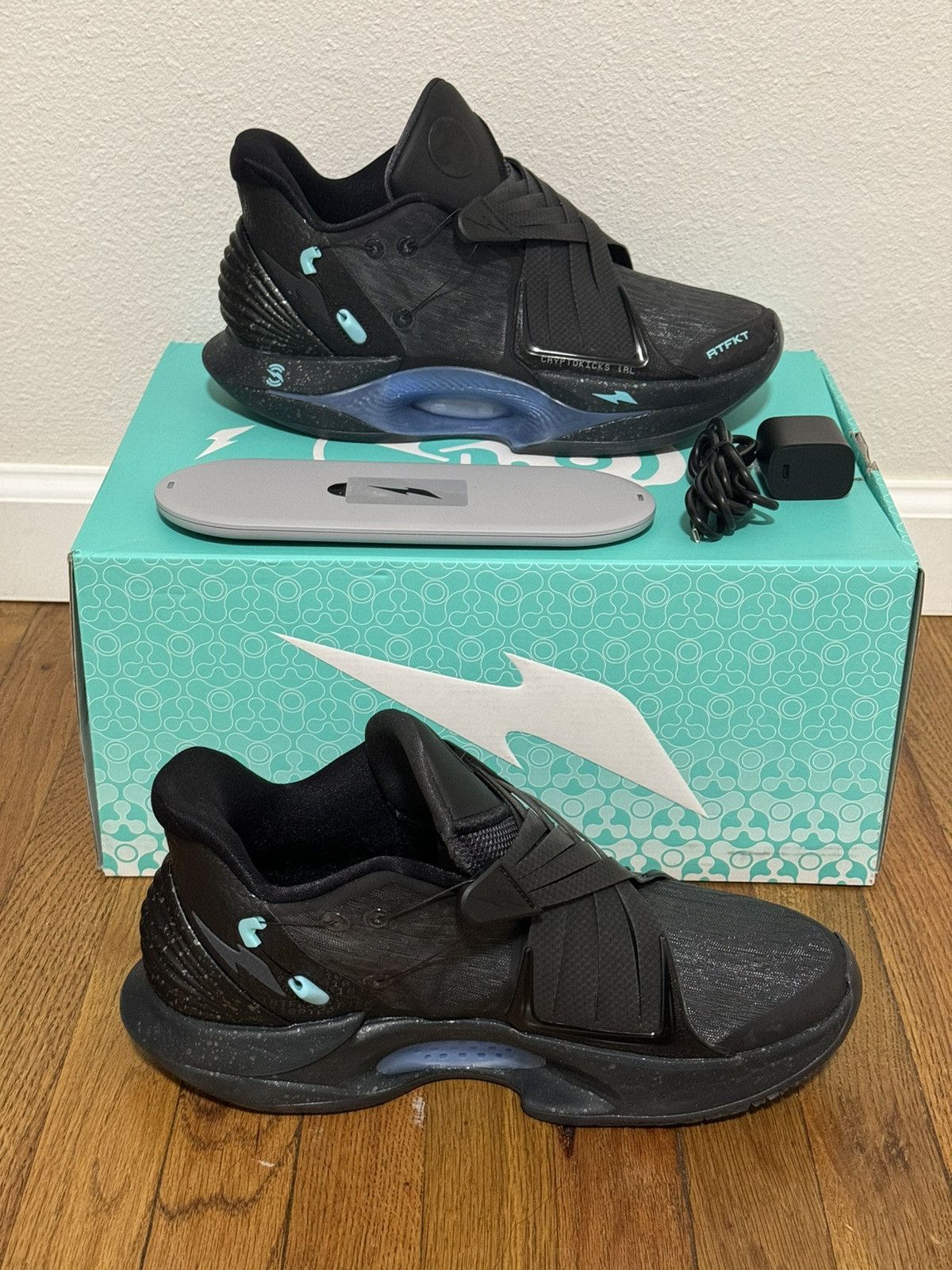 Nike Nike x RTFTK Cryptokicks IRL Black Sz 9 Size US 9 / EU 42 - 2 Thumbnail