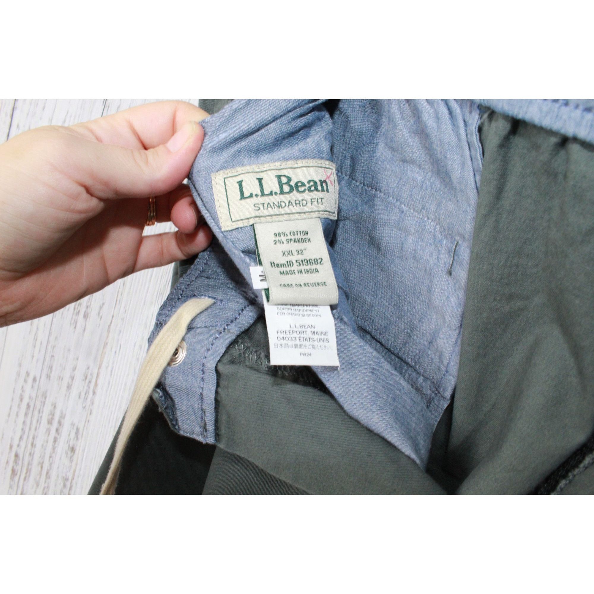 L.L. Bean LL Bean Lakewashed Stretch Khaki Comfort Waist XXL 32 Size US 32 / EU 48 - 4 Thumbnail