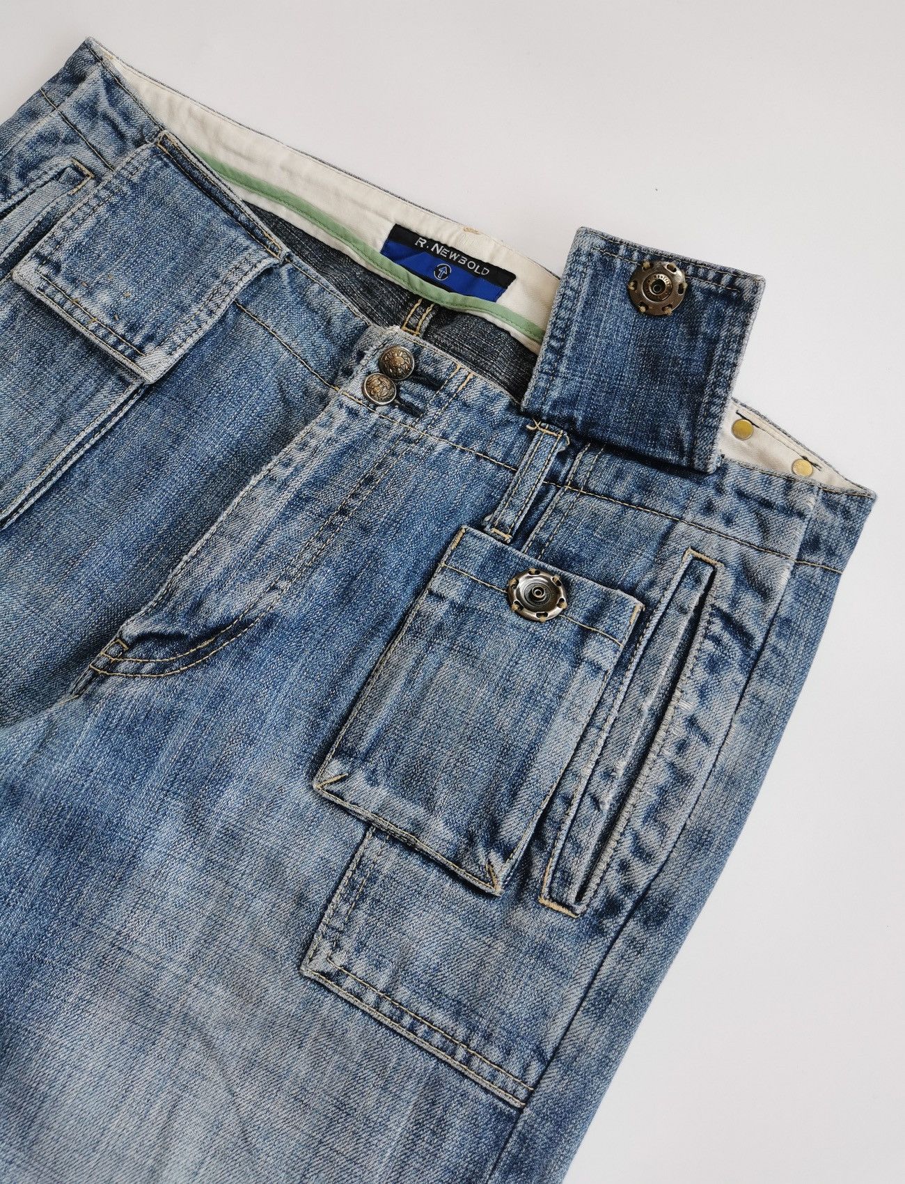 Paul Smith Thrashed Paul Smith Snap Multipocket Distressed Jeans Size US 34 / EU 50 - 5 Thumbnail