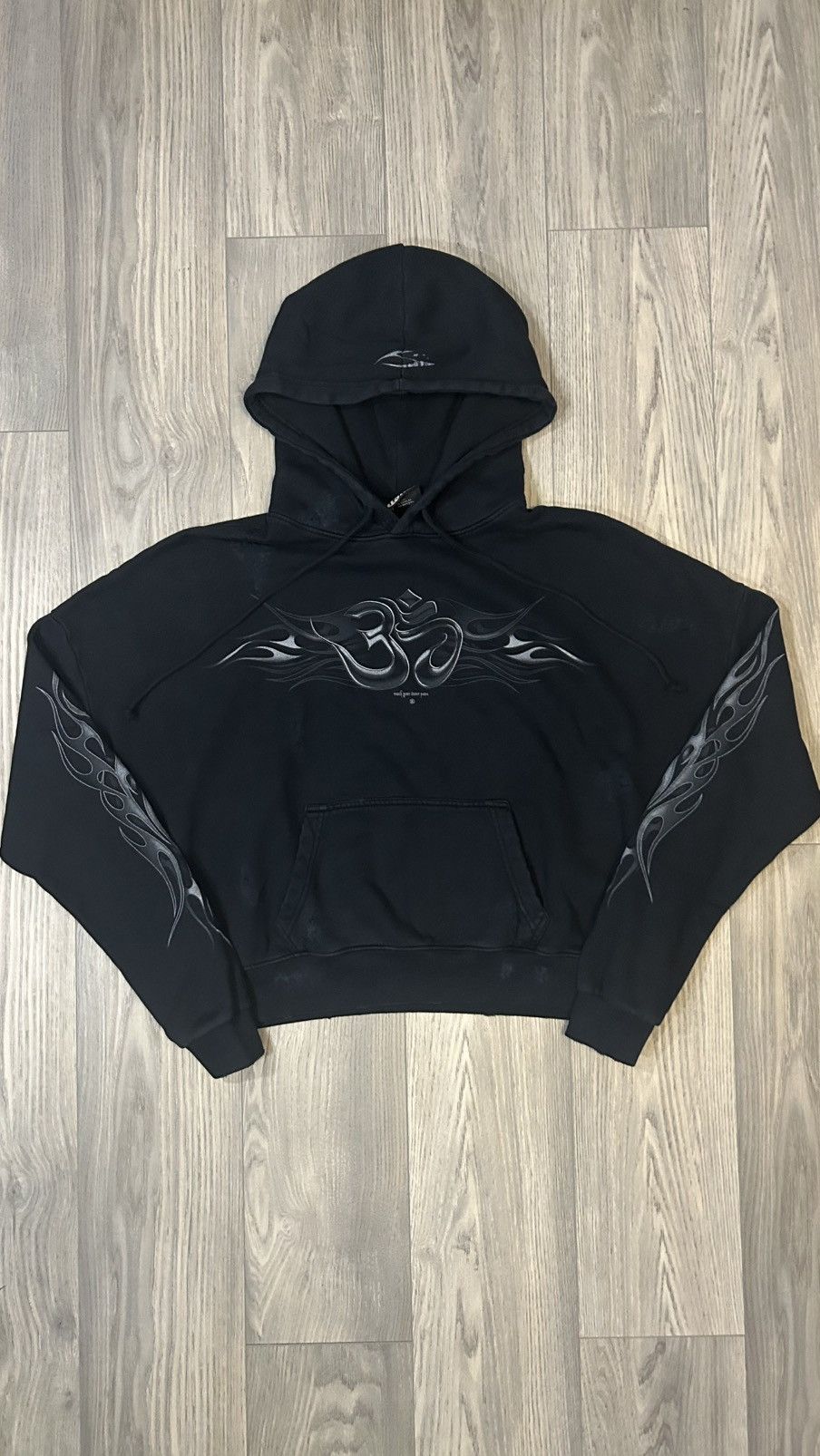 HELLSTAR Hellstar OHM Hoodie (Black) Size US S / EU 44-46 / 1 - 1 Thumbnail