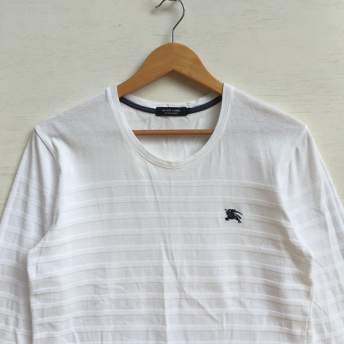 Burberry Vintage Burberry Long Sleeve Tee White Size US XS / EU 42 / 0 - 3 Thumbnail