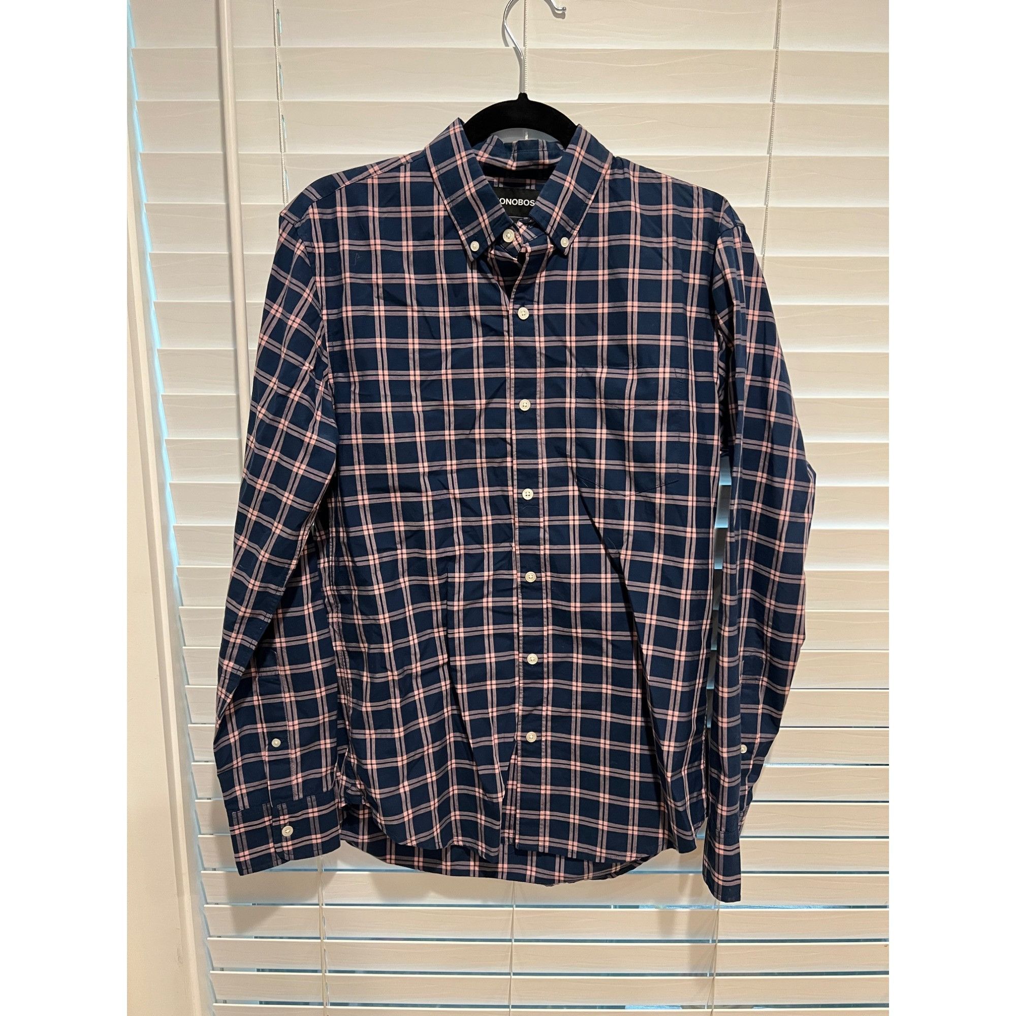 Bonobos Bonobos Tailored Fit Long Sleeve Button Up Shirt - Size M Size US M / EU 48-50 / 2 - 1 Thumbnail