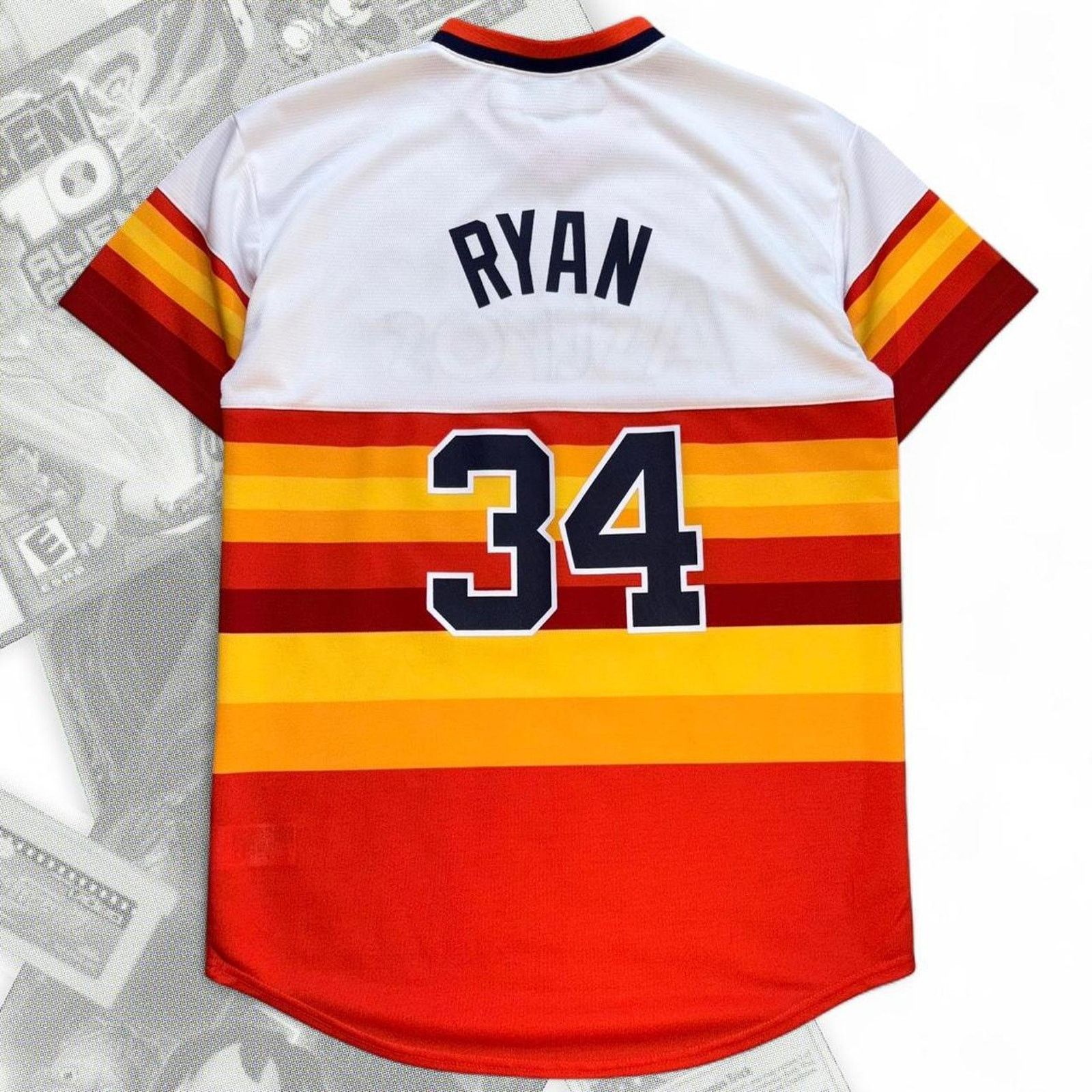 & Other Stories Red/Yellow Ryan 20 Houston Astros Majestic MLB Jersey Size US M / EU 48-50 / 2 - 2 Thumbnail