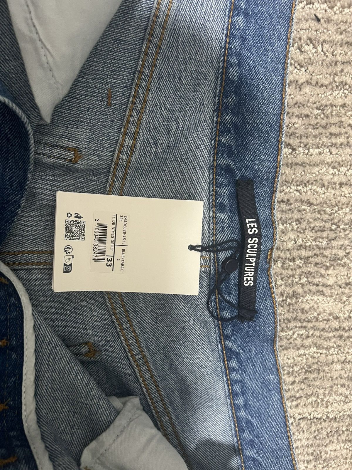 Jacquemus Jacquemus blue Les classiques Size US 33 - 3 Thumbnail