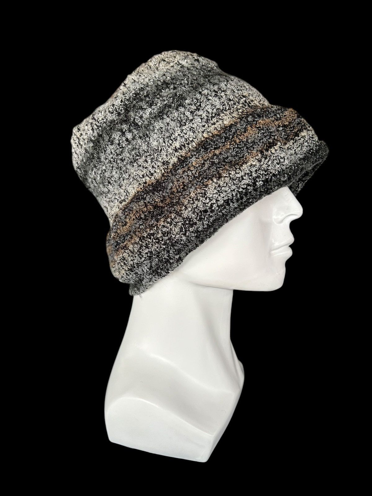 Japanese Brand × Kapital × Vintage Japanese Vintage knitt Hats Rare 🎌☠️ Size ONE SIZE - 3 Thumbnail