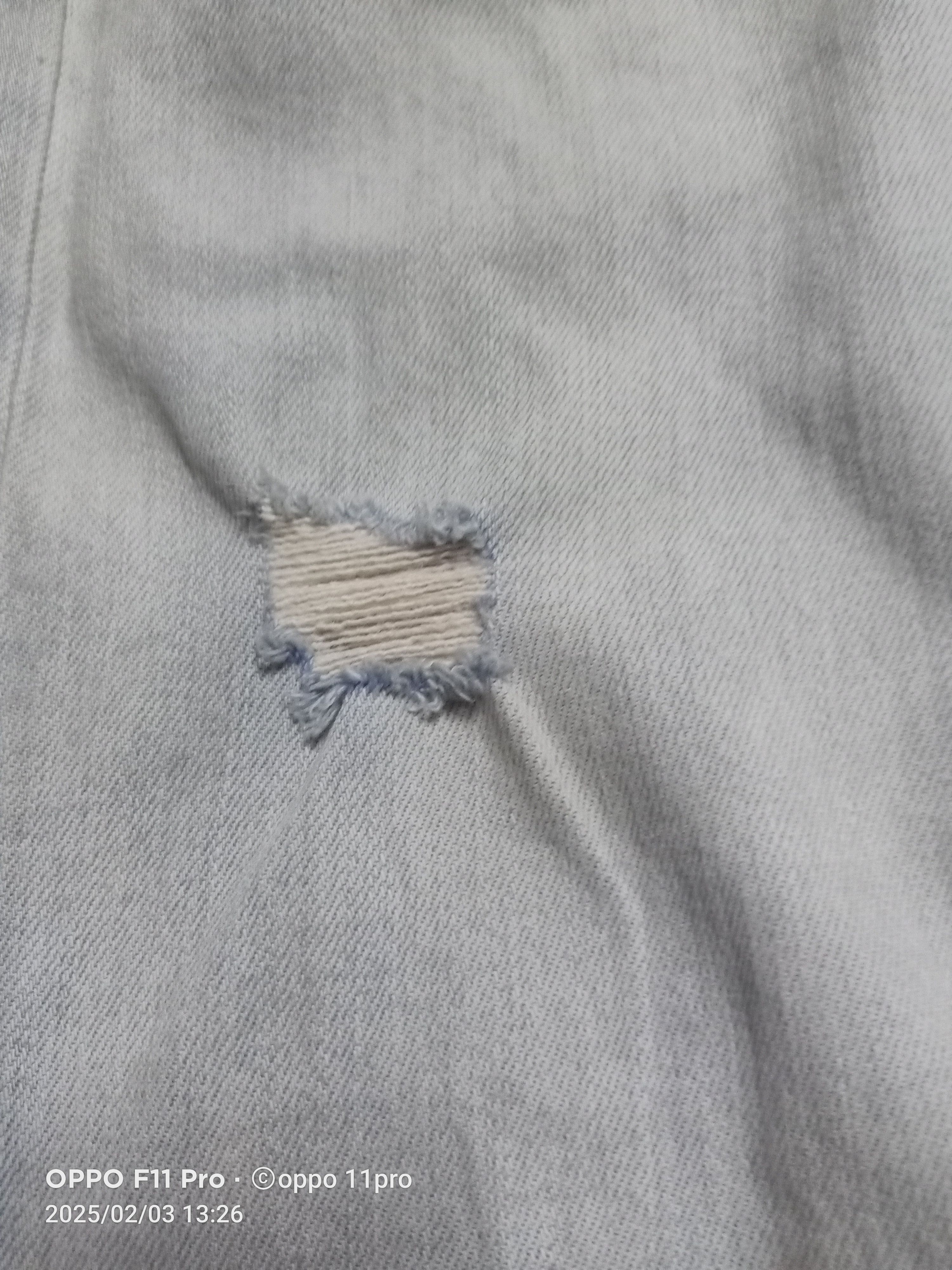 Allsaints All Saint Cigarette Damaged Denim Strenght Slimfit Size US 34 / EU 50 - 15 Thumbnail