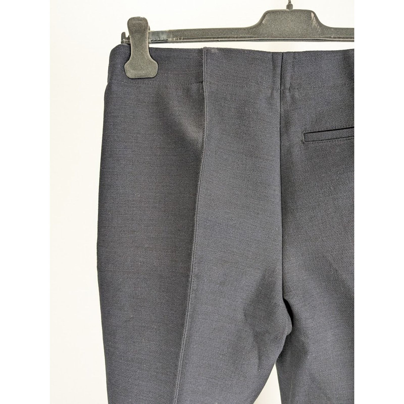 Bottega Veneta o1rshd1 Structured Double Melange Trousers in Blue/Black Size US 34 / EU 50 - 17 Thumbnail