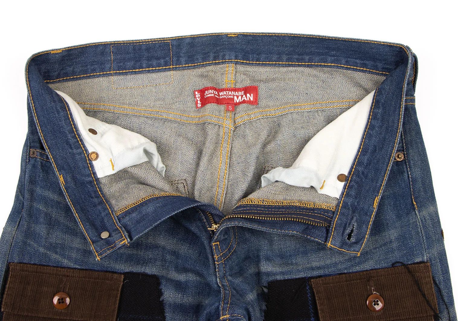Junya Watanabe Checkered Denim Pants in Blue, Black, and Brown Size US 30 / EU 46 - 5 Thumbnail