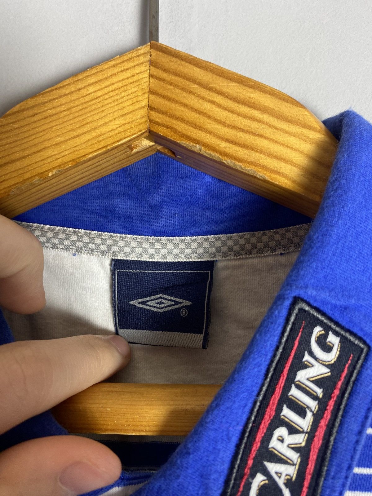 Umbro Vintage Umbro polo T-shirt tee Size US XL / EU 56 / 4 - 6 Thumbnail