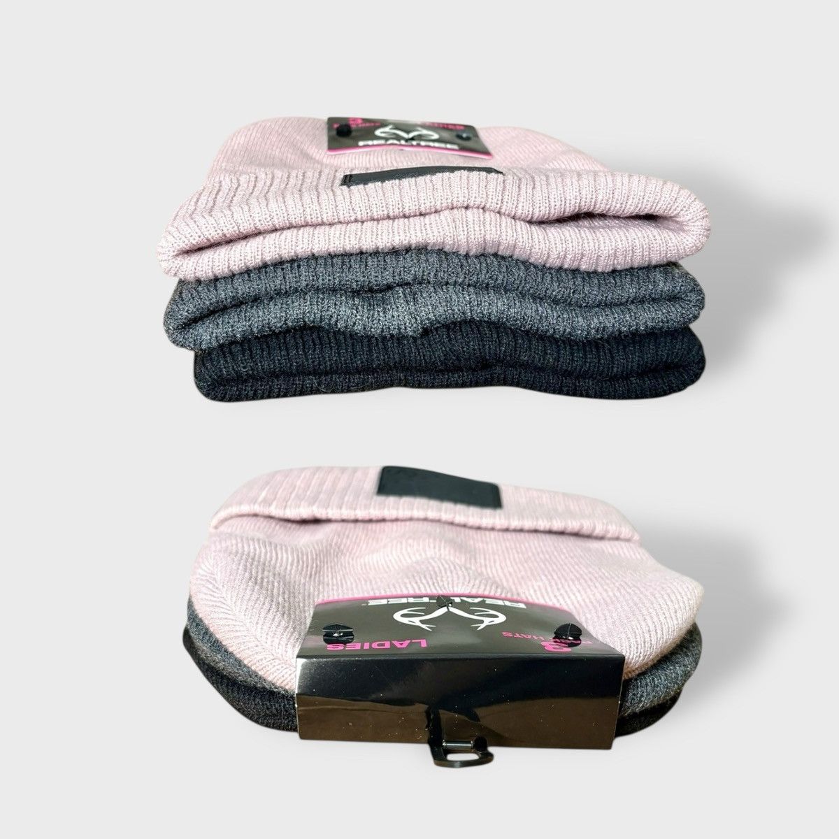 Realtree 3-pack Real Tree Ribbed Cuff Beanie Assorted Hats Sz OS Size ONE SIZE - 8 Thumbnail