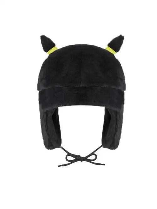 Other Ushanka Hat Black Monster Hot Sale Winter Cap Trapper Size ONE SIZE - 3 Thumbnail