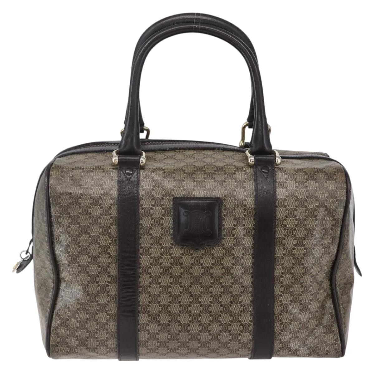 Celine Celine Vintage Duffle Bag Macadam Coated Canvas Size ONE SIZE - 1 Thumbnail