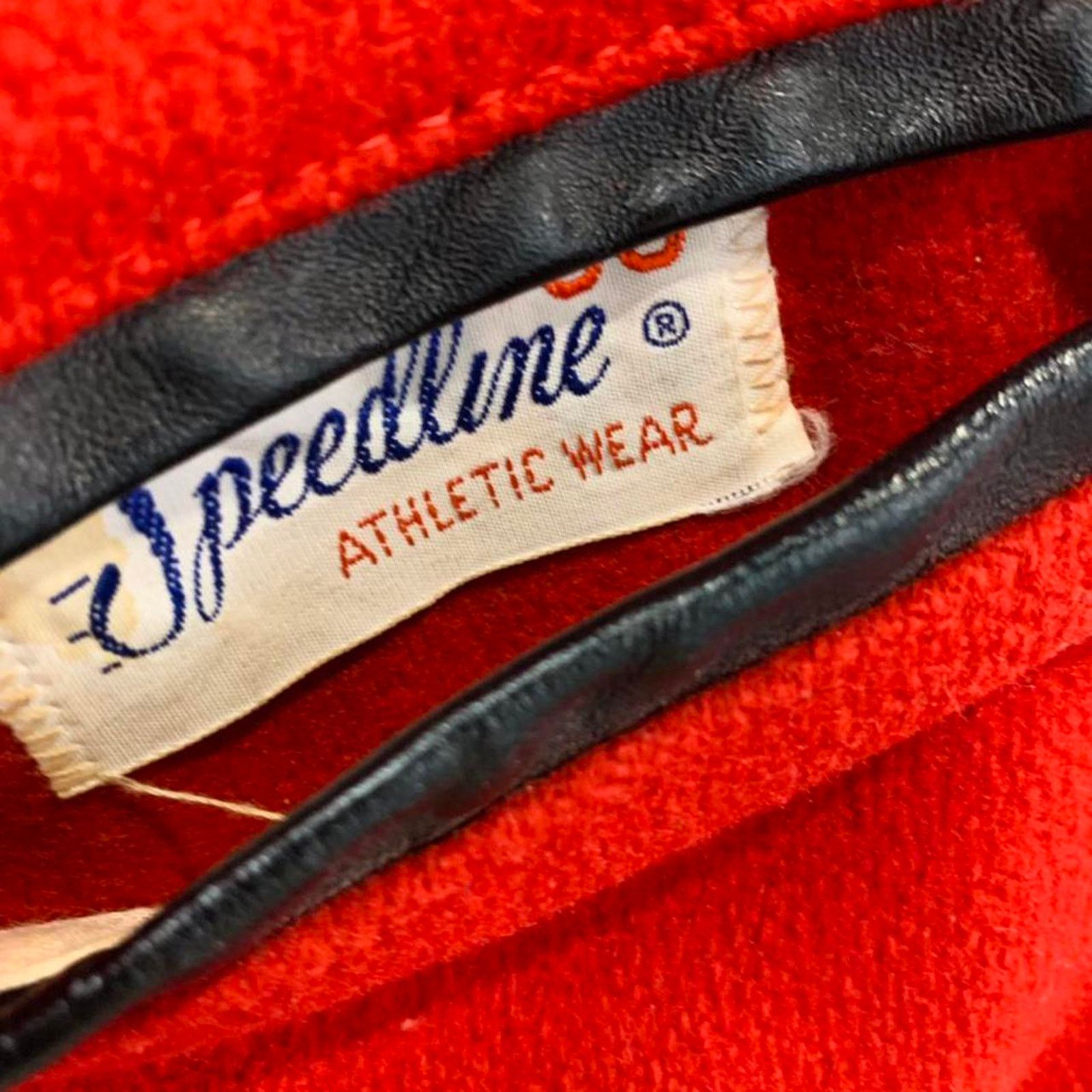 American Apparel 1968 Vintage Cavelettes red varsity jacket Size US S / EU 44-46 / 1 - 3 Thumbnail