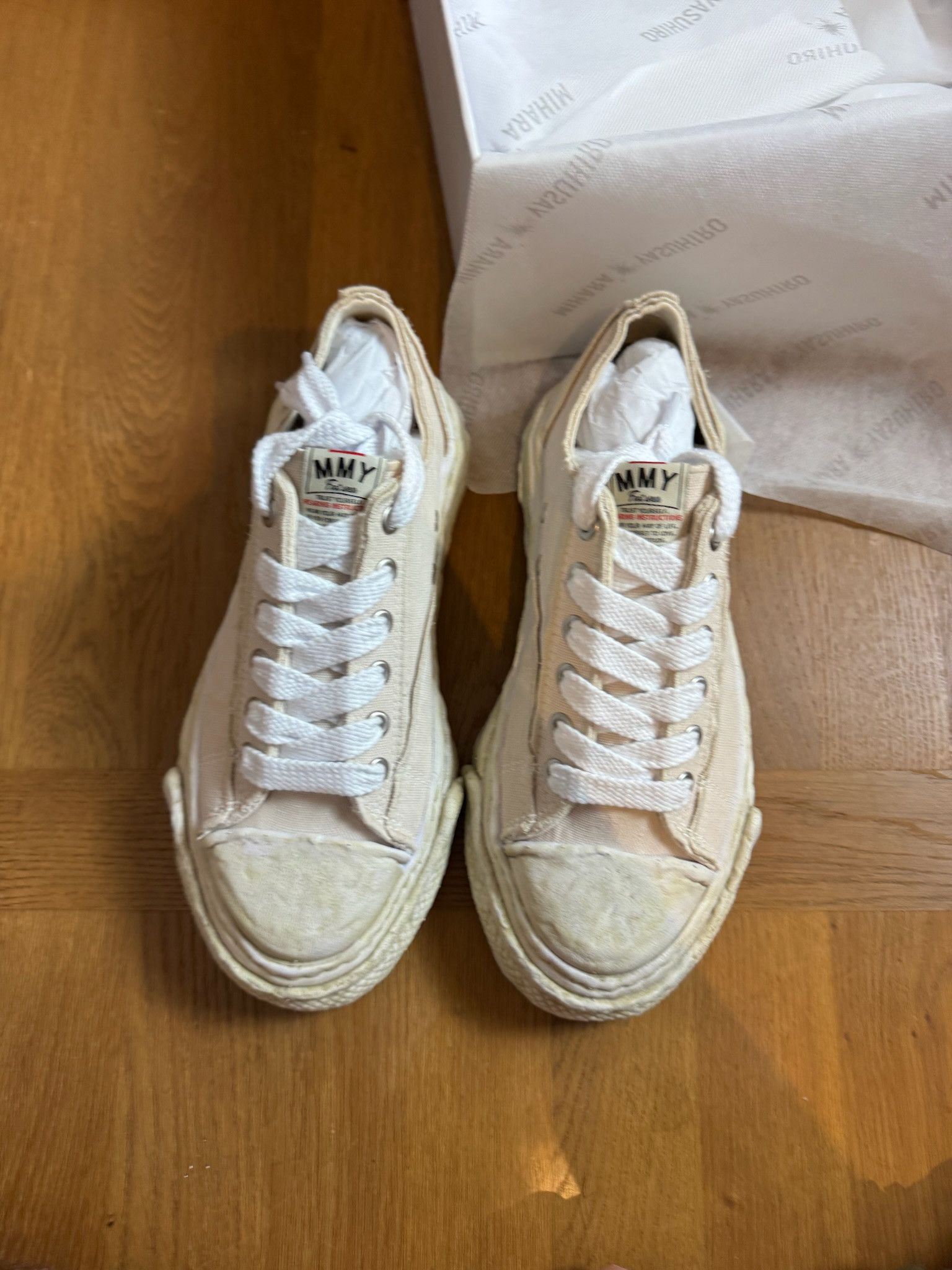 Maison MIHARA YASUHIRO Maison MIHARA YASUHIRO "PETERSON23" OG Sole Low-top Sneaker Size US 9 / EU 42 - 3 Thumbnail
