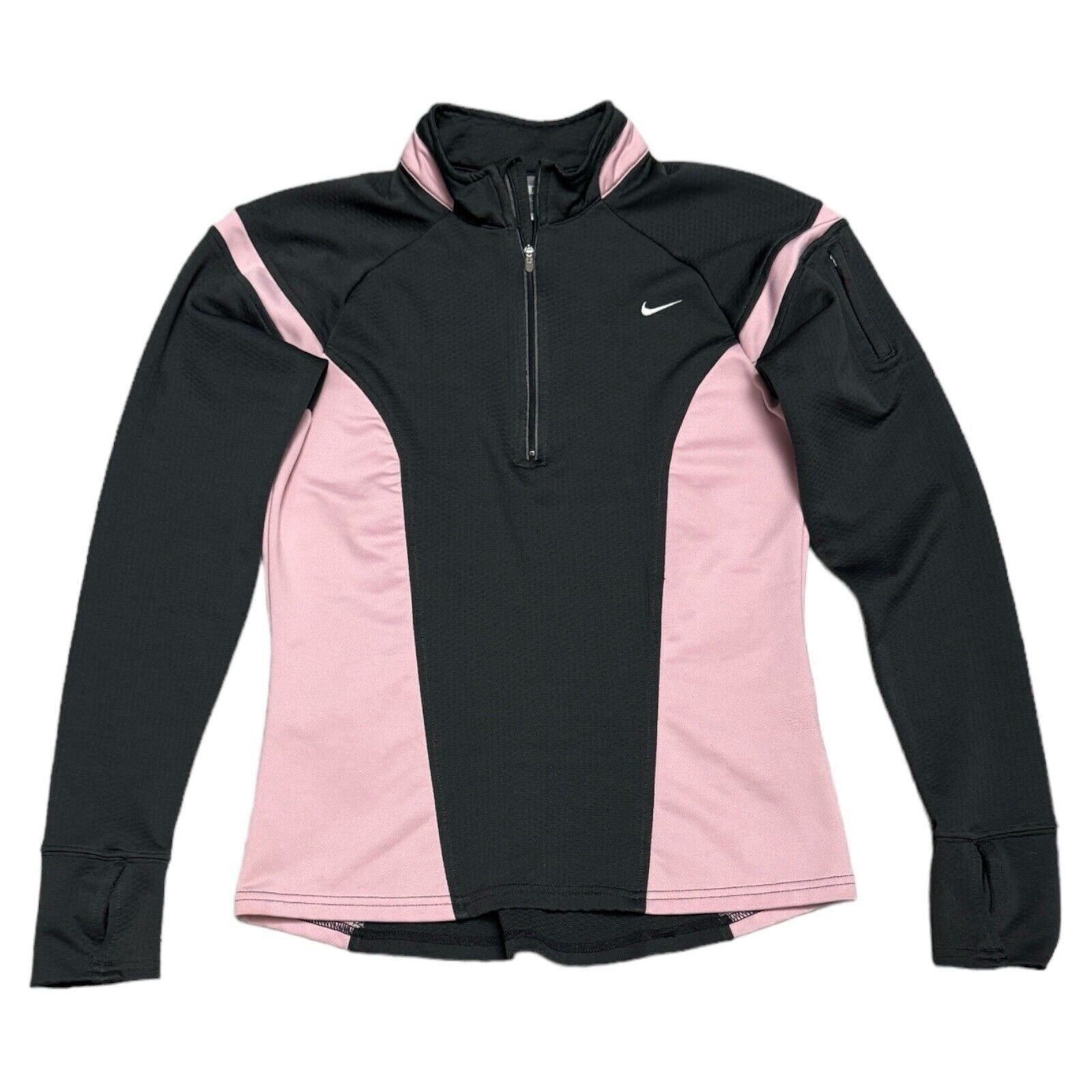 Nike Nike FITDRY Running Workout Gym Lightweight Jacket Size M / US 6-8 / IT 42-44 - 1 Thumbnail