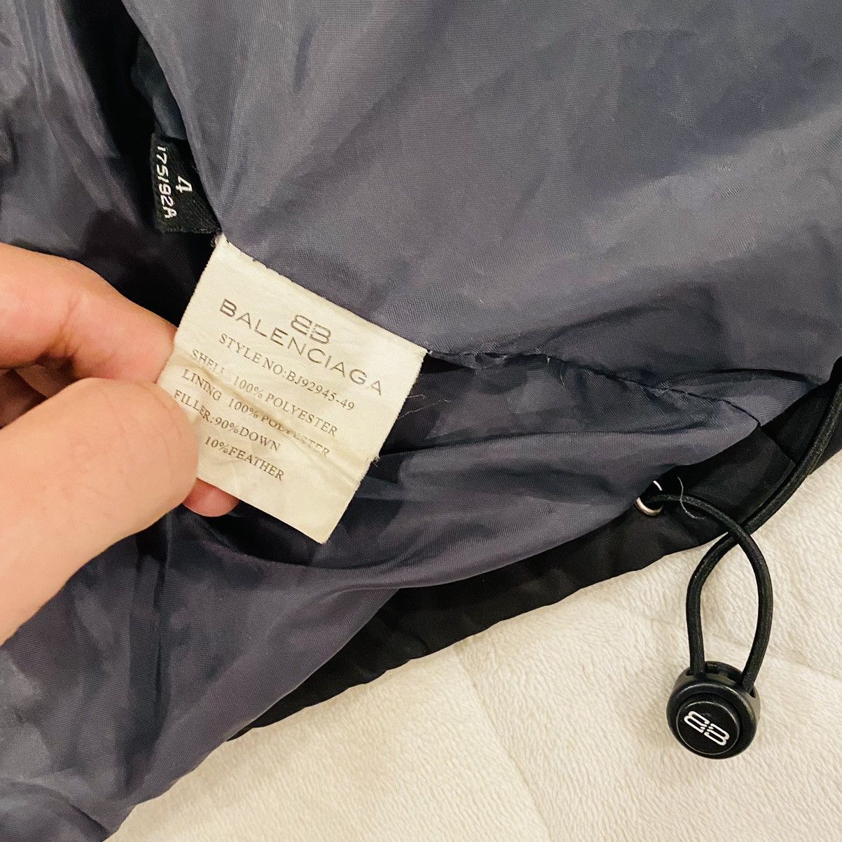 Balenciaga Balenciaga Black Goose Puffer Down Jacket Men’s Size Large Size US L / EU 52-54 / 3 - 5 Thumbnail