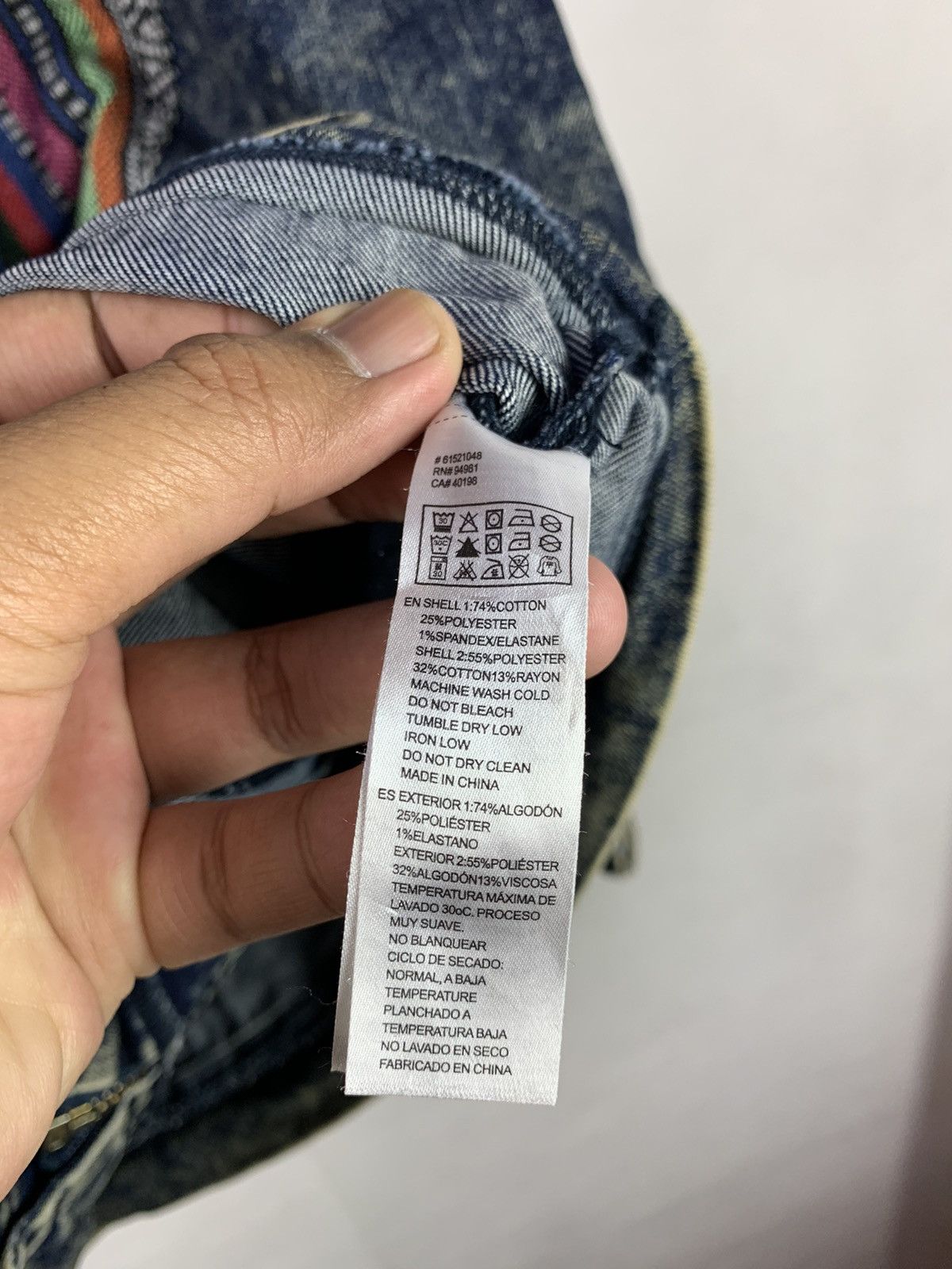 Forever 21 Rare! Forever 21 Stone Wash Denim Hippies Jacket Size US S / EU 44-46 / 1 - 10 Thumbnail