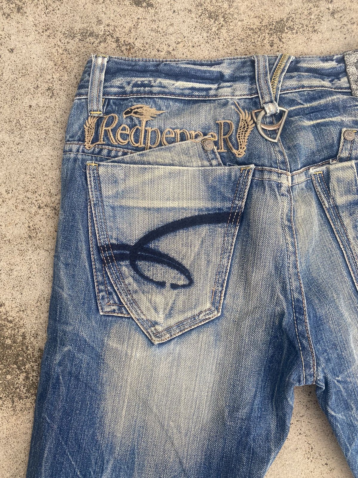 If Six Was Nine × Japanese Brand Flare Jeans Ref Pepper Clawmark Tunder Size US 32 / EU 48 - 21 Thumbnail