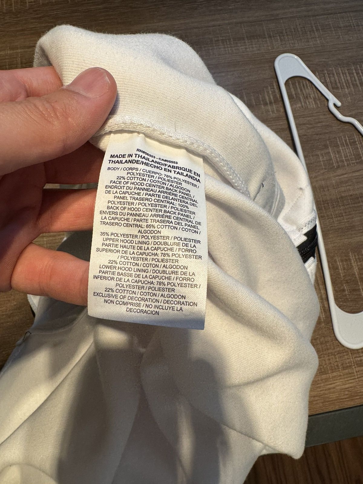 Nike Nike Dri-fit Showtime Full-zip Hoodie Men Size XXL White Size US XXL / EU 58 / 5 - 8 Thumbnail