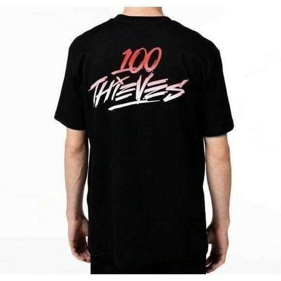 100 Thieves 100 Thieves Gradient Tee Black Size US XXL / EU 58 / 5 - 4 Thumbnail
