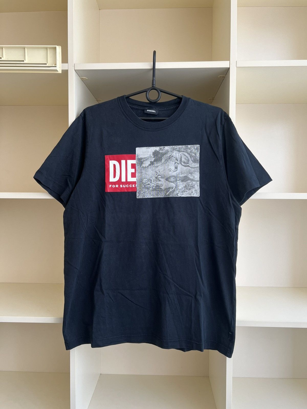 Diesel Diesel T-Shirt Black Size M Size US M / EU 48-50 / 2 - 1 Thumbnail