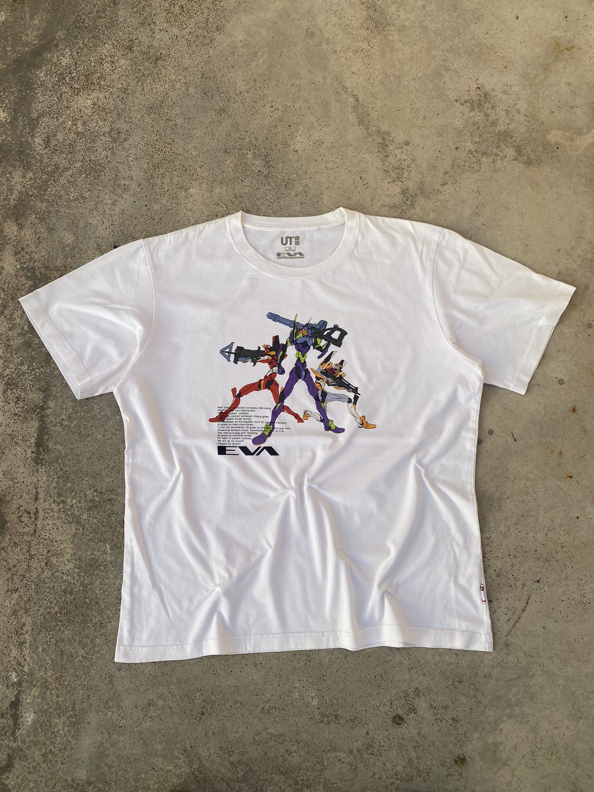 Anime × Japanese Brand × Uniqlo Neon Genesis Evangelion Uniqlo T-shirt Size US L / EU 52-54 / 3 - 1 Thumbnail