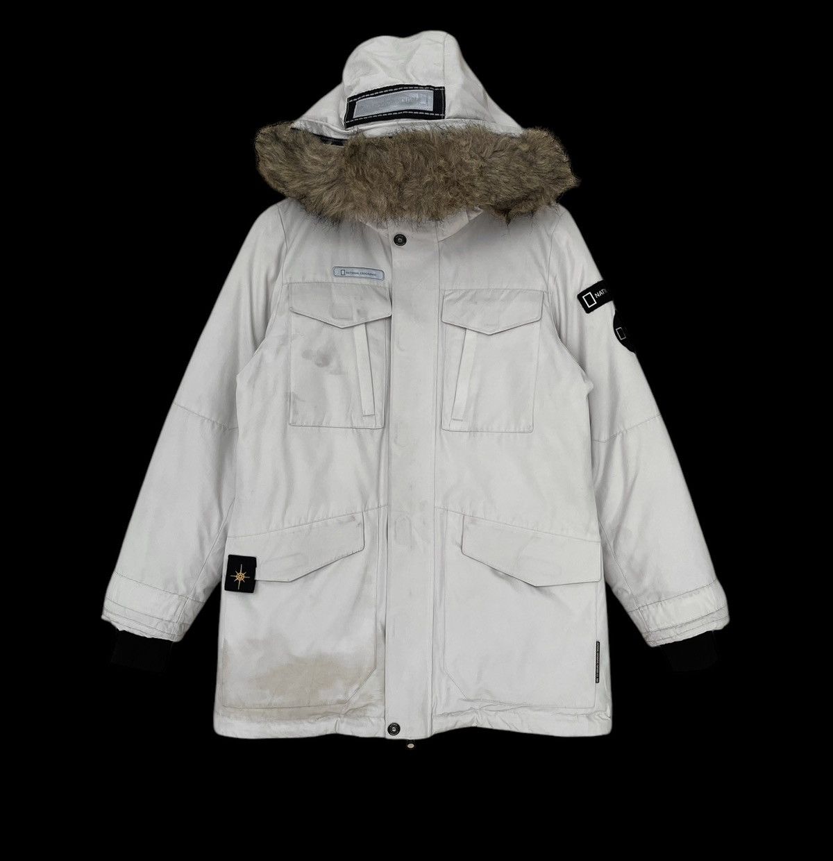 Vintage Vintage National Geographic Fur Parka 2000s Size US S / EU 44-46 / 1 - 1 Thumbnail