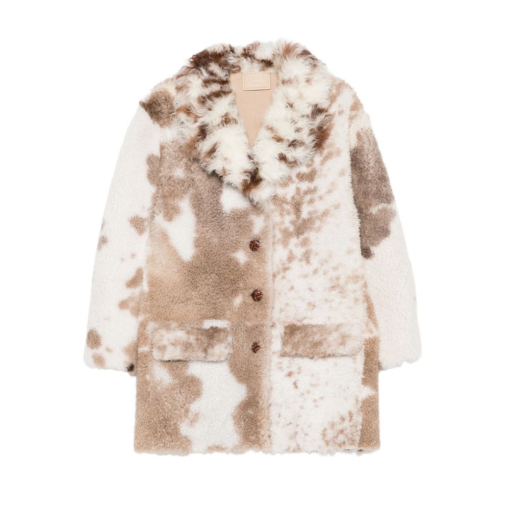 Prada Prada WHITE Coats - Leather Coats Size XS / US 0-2 / IT 36-38 - 1 Thumbnail