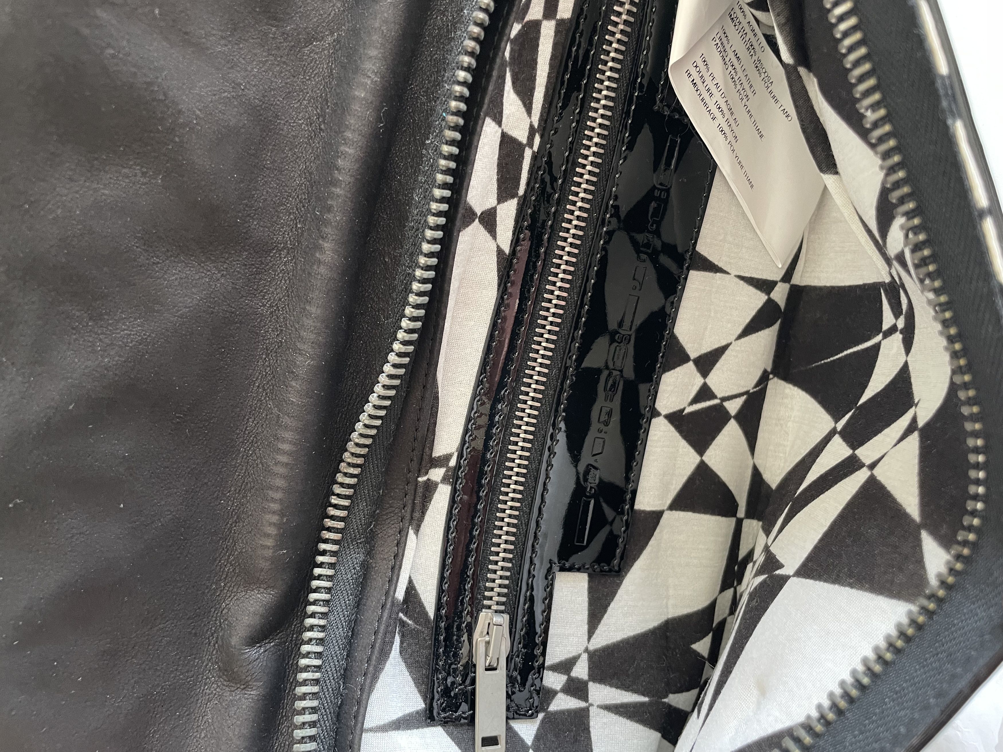 Gareth Pugh Gareth Pugh Patent Leather Geometric Clutch Size ONE SIZE - 4 Thumbnail