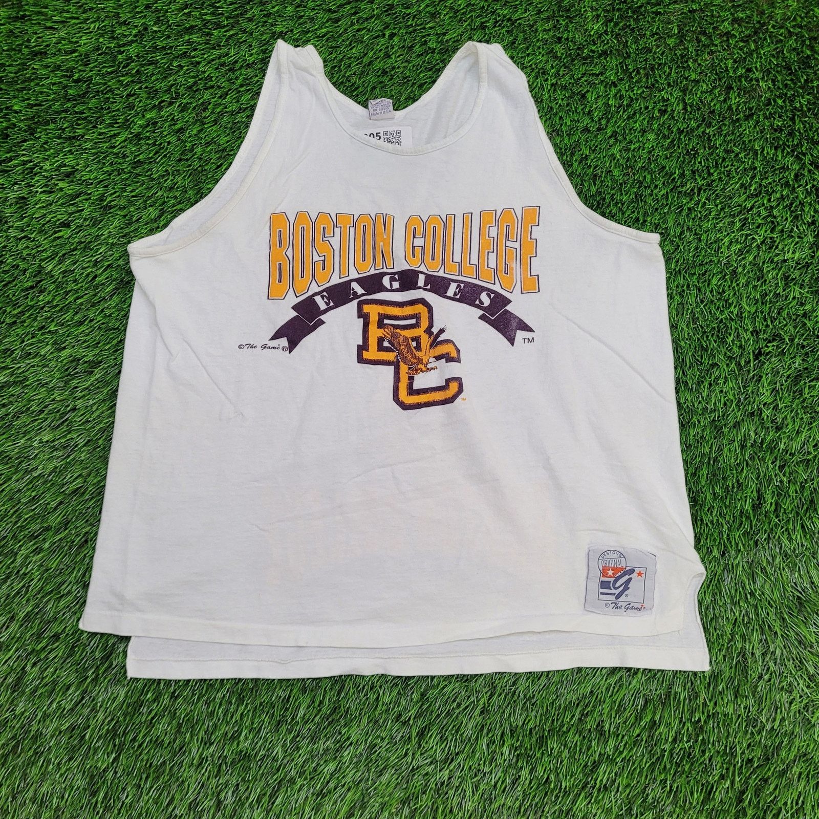The Game Vintage Boston College Eagles Tank-Top Large 22x25 Crop USA Size US L / EU 52-54 / 3 - 1 Thumbnail