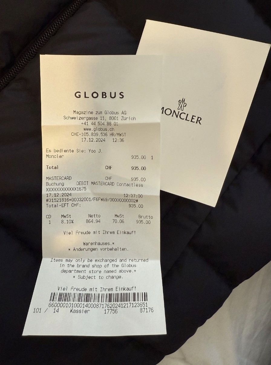 Moncler Moncler BAUDINET GIUBBOTTO Size US M / EU 48-50 / 2 - 8 Thumbnail