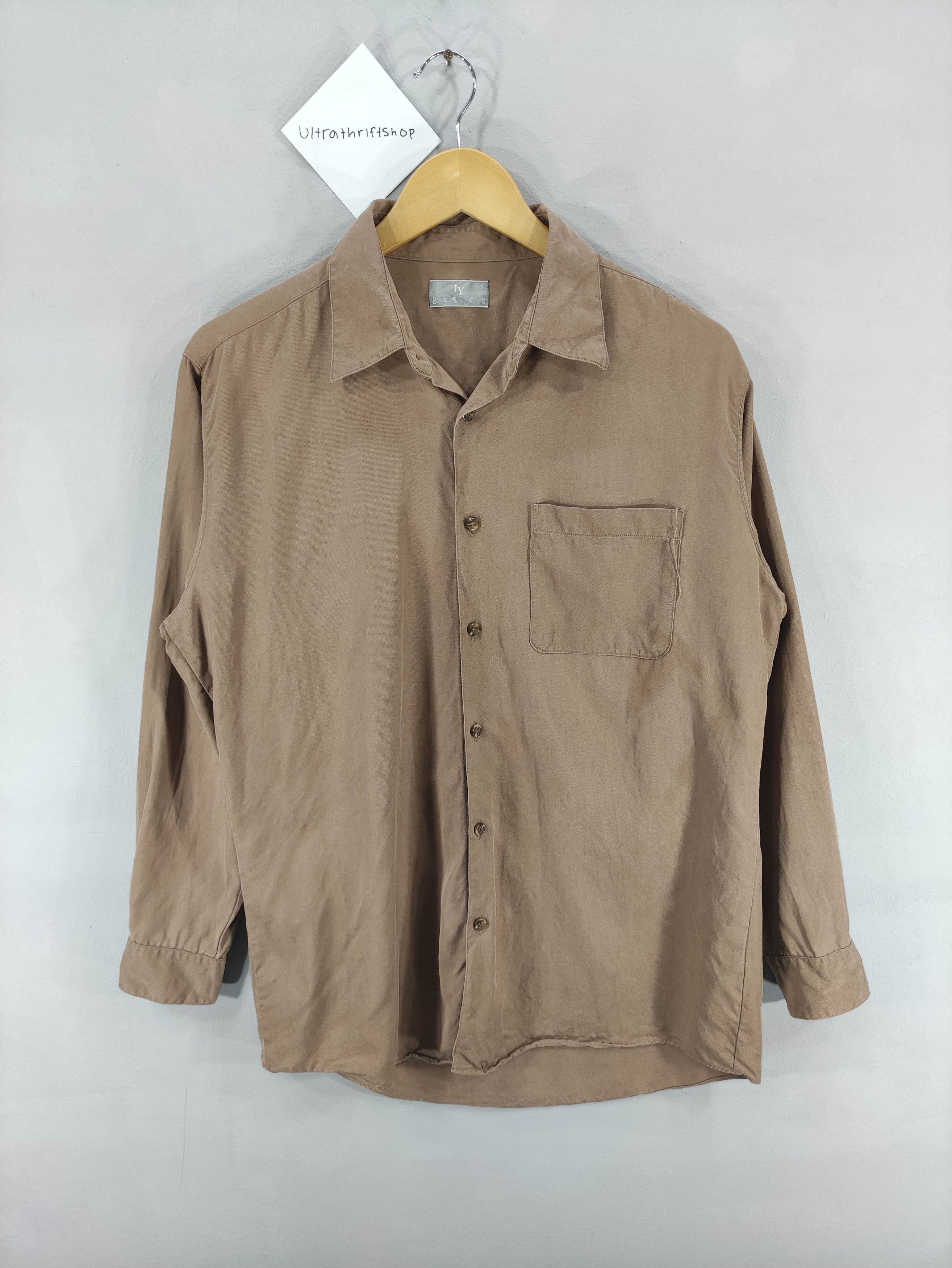 Japanese Brand Vintage Iy Basics Inspired By Issey Miyake Shirt Button Up Size US M / EU 48-50 / 2 - 1 Thumbnail