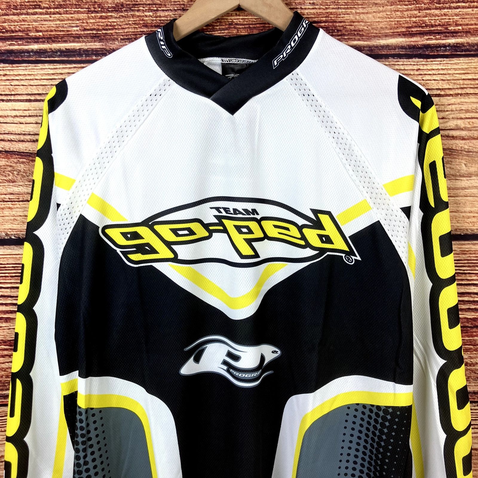Vintage Vintage Y2k Team Go-Ped Motocross Long Sleeve Jersey Size US XL / EU 56 / 4 - 3 Thumbnail