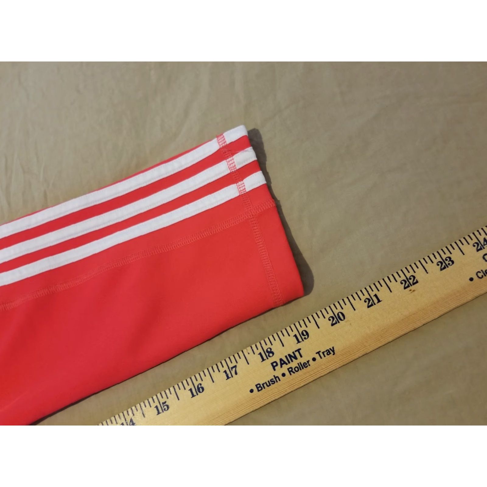 Adidas Womens adidas Pants M Medium Orange Athletic Gym Workout Size 32" / US 10 / IT 46 - 6 Thumbnail