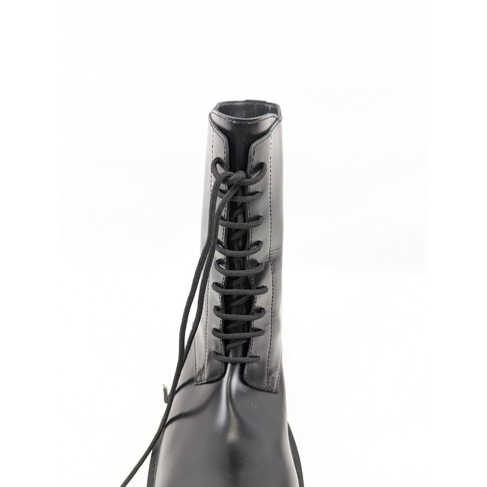 Balenciaga o1rshd1 Sergent Calf Bootie Calfskin Lux in Black Size US 11 / EU 44 - 6 Thumbnail