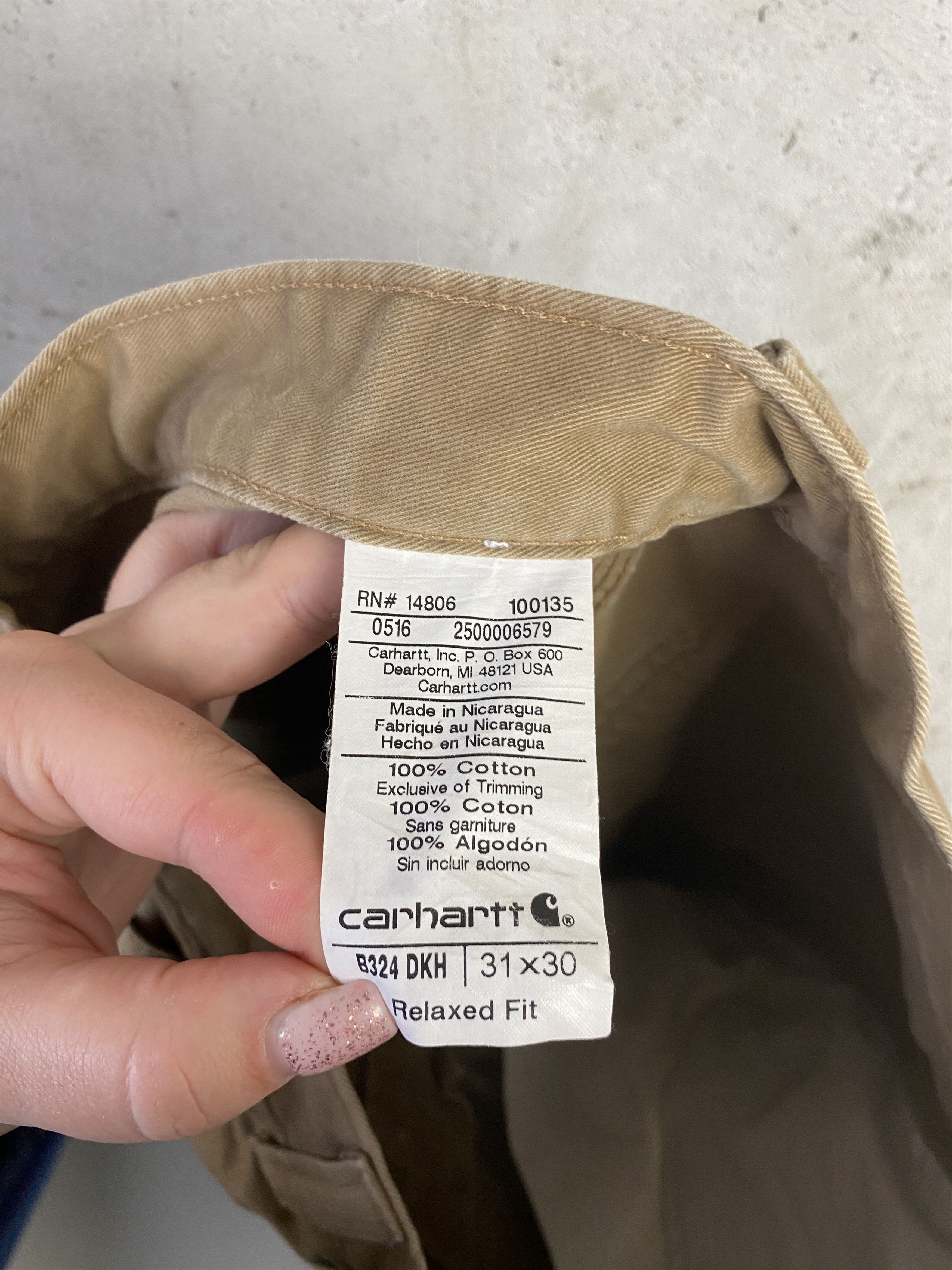 Carhartt Carhartt casual pants skate rap hip hop Size US 31 - 5 Thumbnail