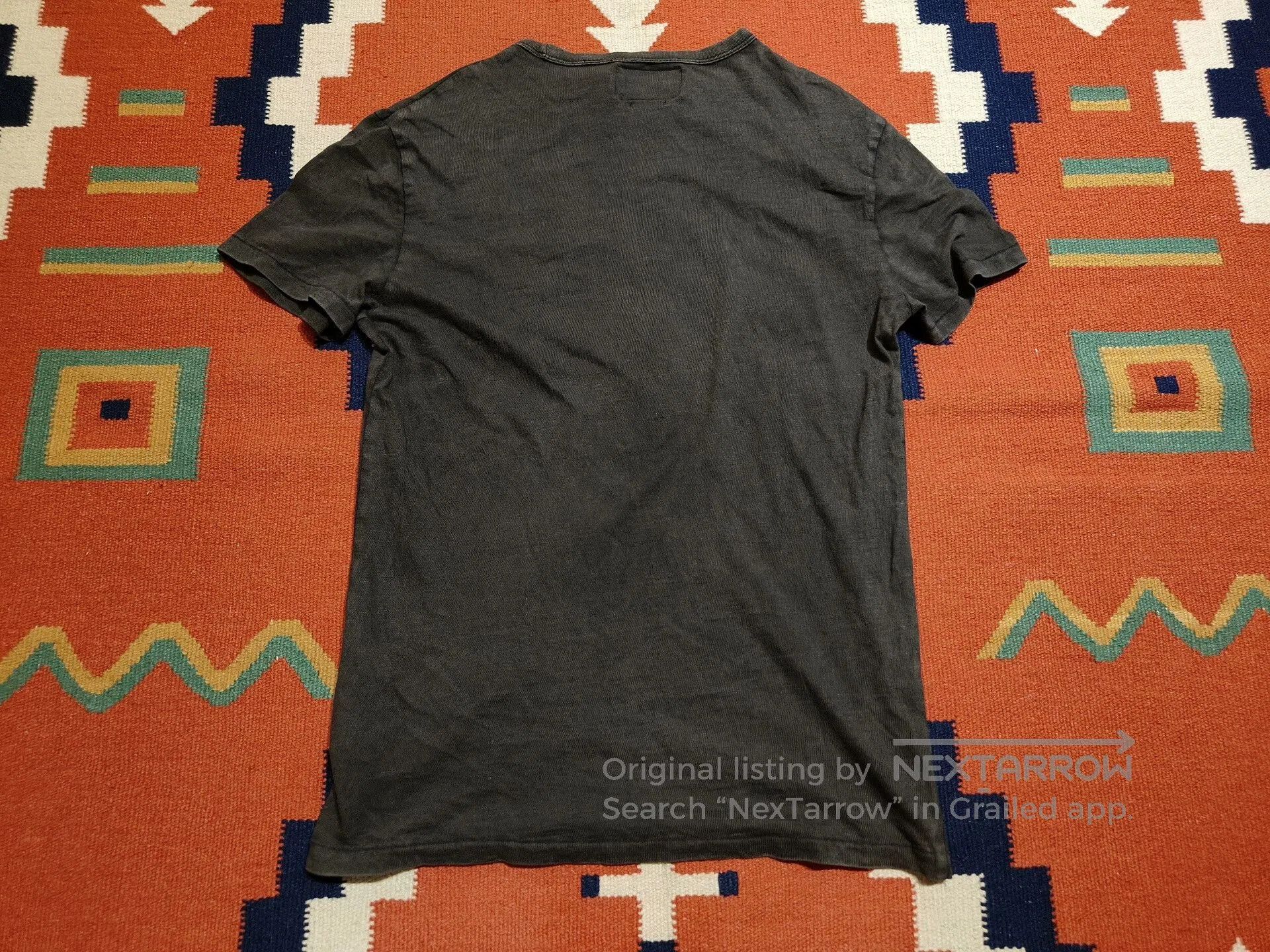 RRL Ralph Lauren Polo Country RL RRL Gray Short Sleeve T-shirt. Size US S / EU 44-46 / 1 - 5 Thumbnail