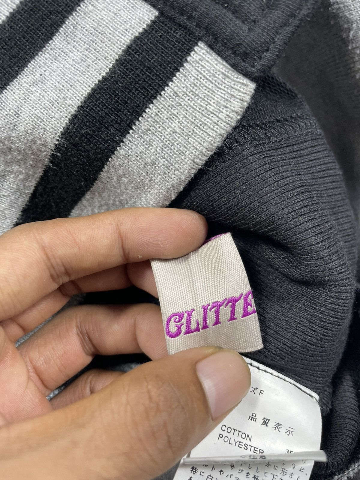 If Six Was Nine × Japanese Brand × Le Grande Bleu (L.G.B.) L.A.GLITTER Faux Fur Hoodie lgb ifsix style Size US S / EU 44-46 / 1 - 6 Thumbnail