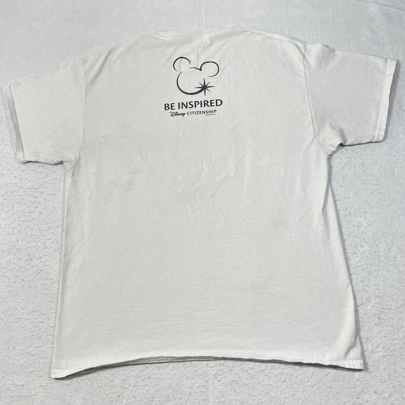 Hanes Vintage Disney Voluntears Mickey Mouse Graphic T Shirt Size US L / EU 52-54 / 3 - 10 Thumbnail