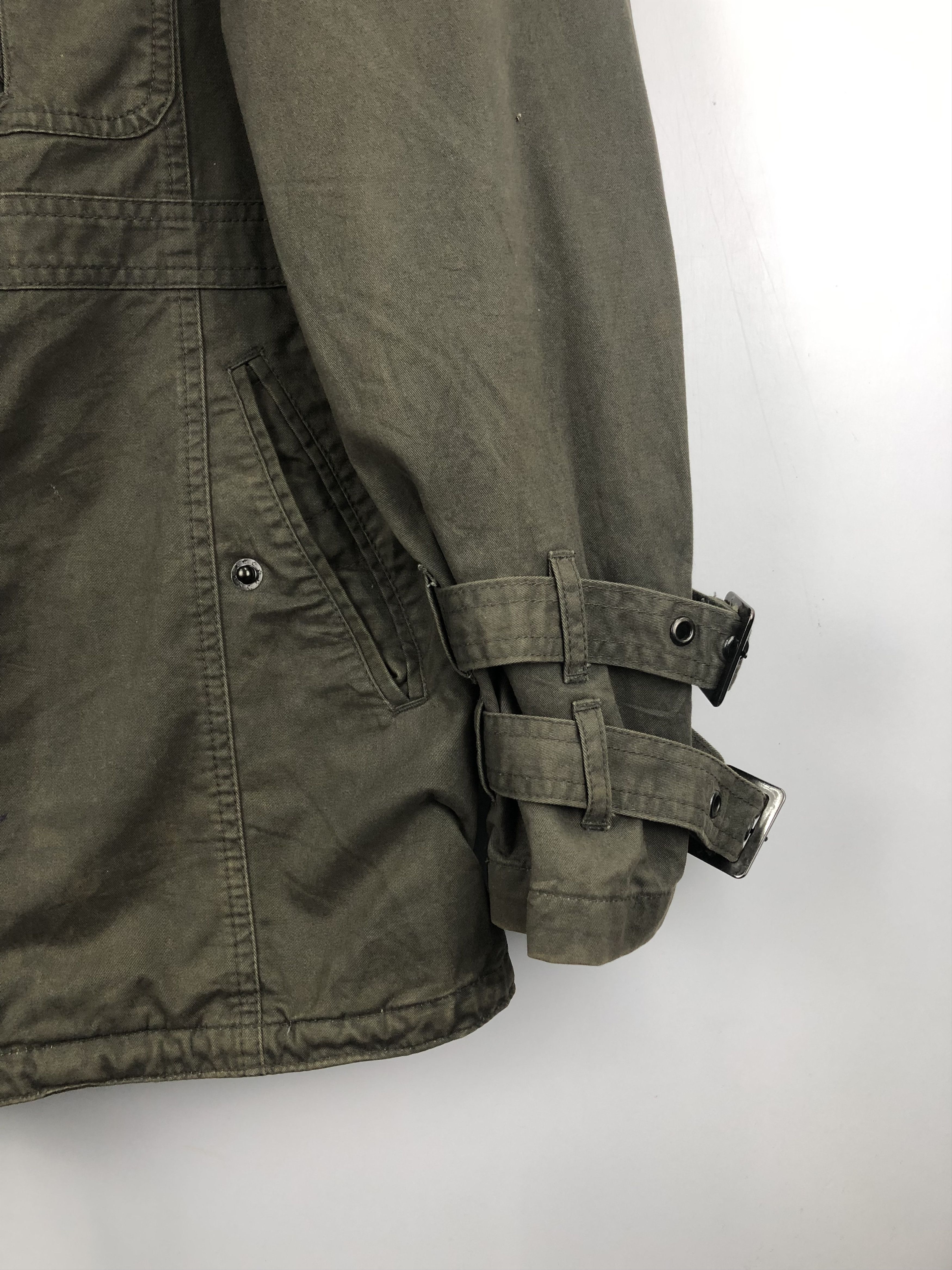 Japanese Brand Vintage Japanese Brand Military Style Hoodie Jacket J0740 Size US XL / EU 56 / 4 - 7 Thumbnail