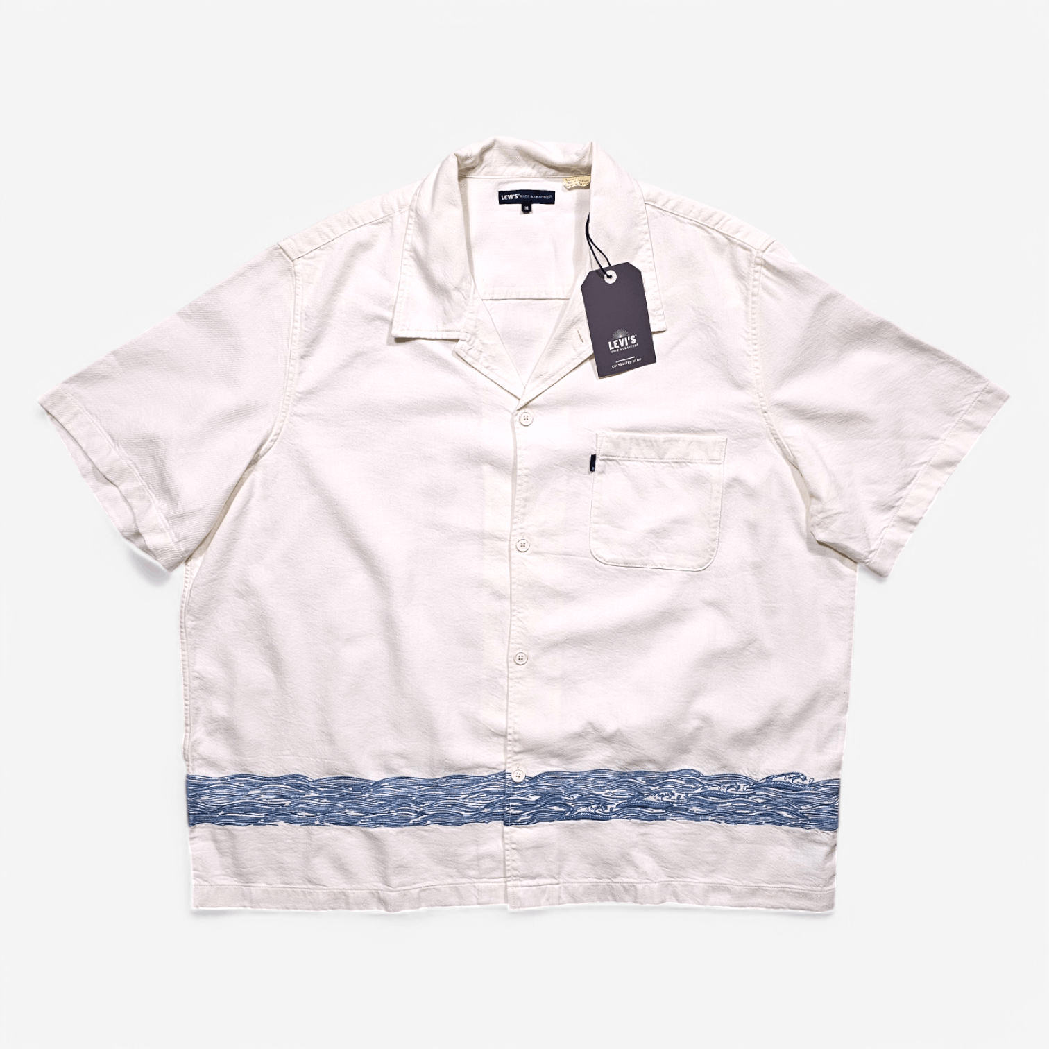 Levi's Made & Crafted NWT Levi's Made&Crafted Relaxed Camp Shirt Embroidered Size US L / EU 52-54 / 3 - 2 Thumbnail
