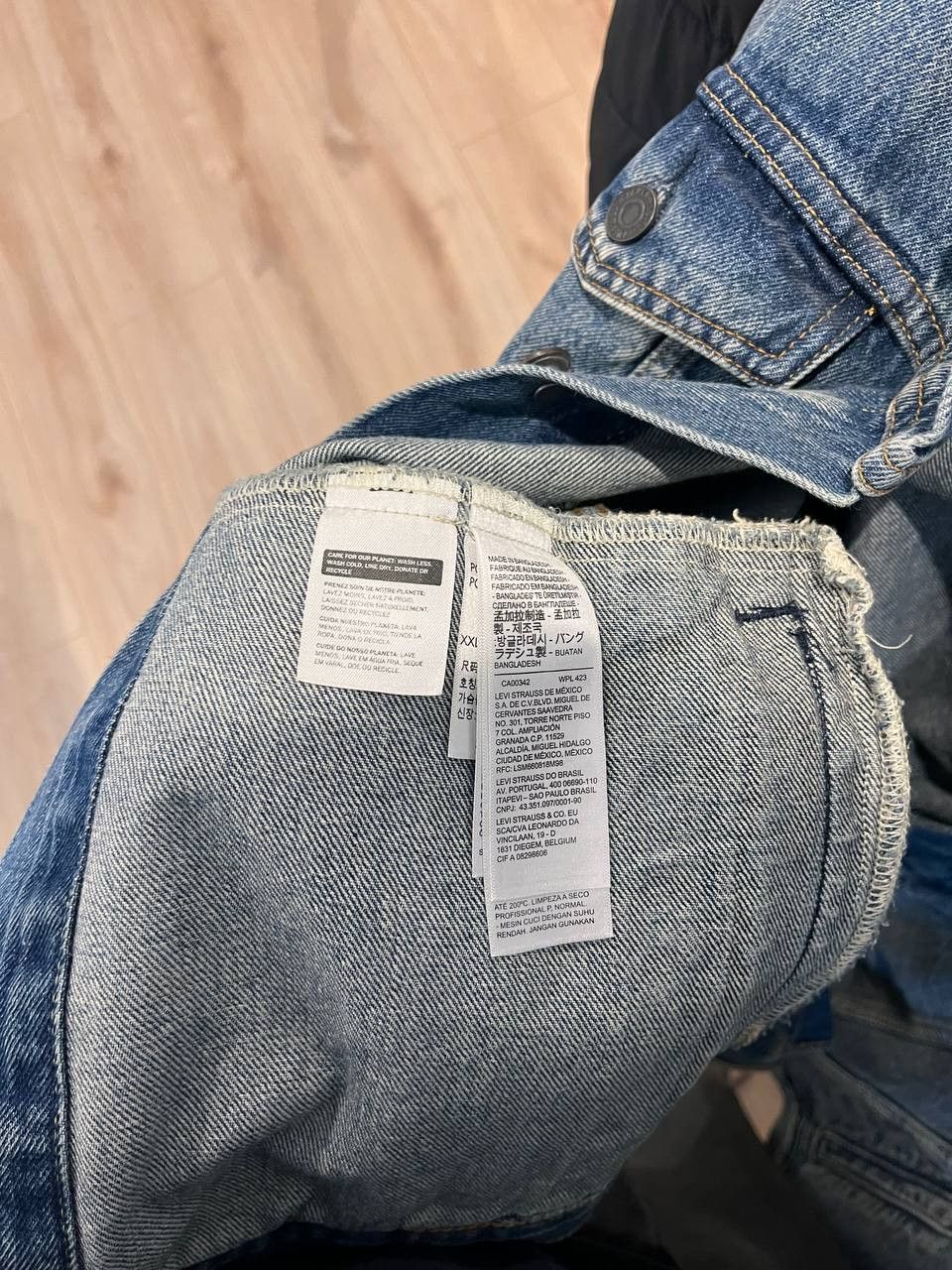 Levi's Levi's Denim Jacket Size US XXL / EU 58 / 5 - 3 Thumbnail