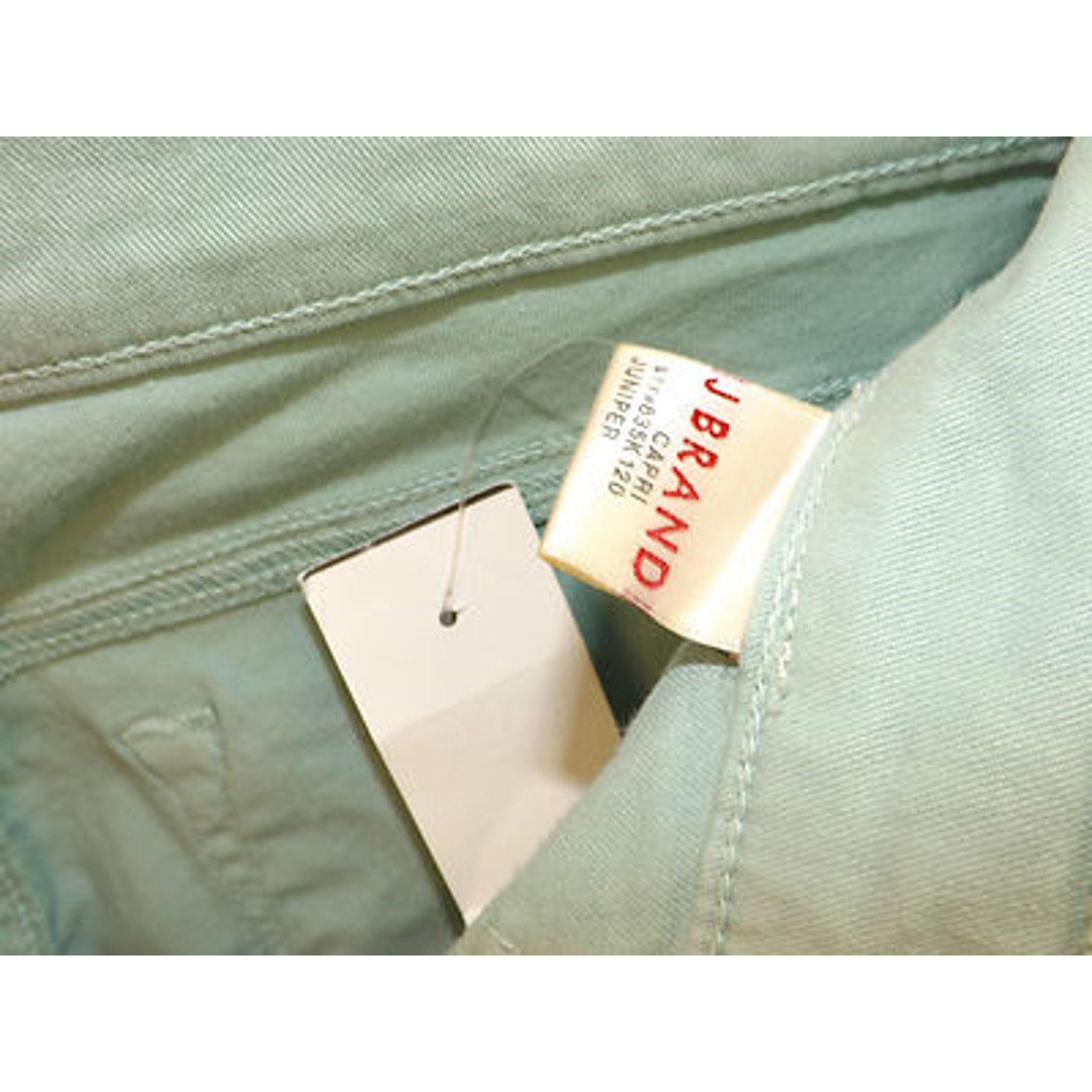 J Brand J BRAND MID RISE 11" SKINNY JUNIPER CROPPED CAPRI JEANS 25 Size 25" / US 0 / IT 36 - 9 Thumbnail