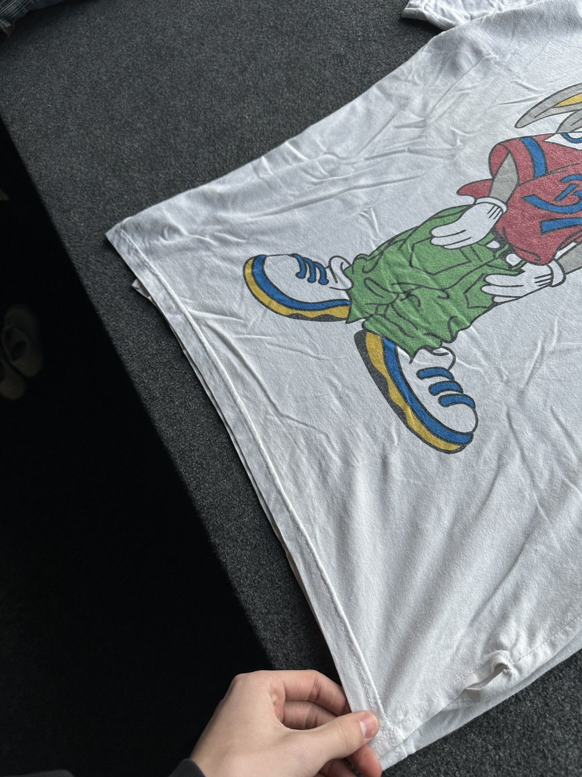 Warner Bros DOUBLE LOGO🚨 BUGS BUNNY LOONEY TUNES WARNER BROS. Size US L / EU 52-54 / 3 - 3 Thumbnail