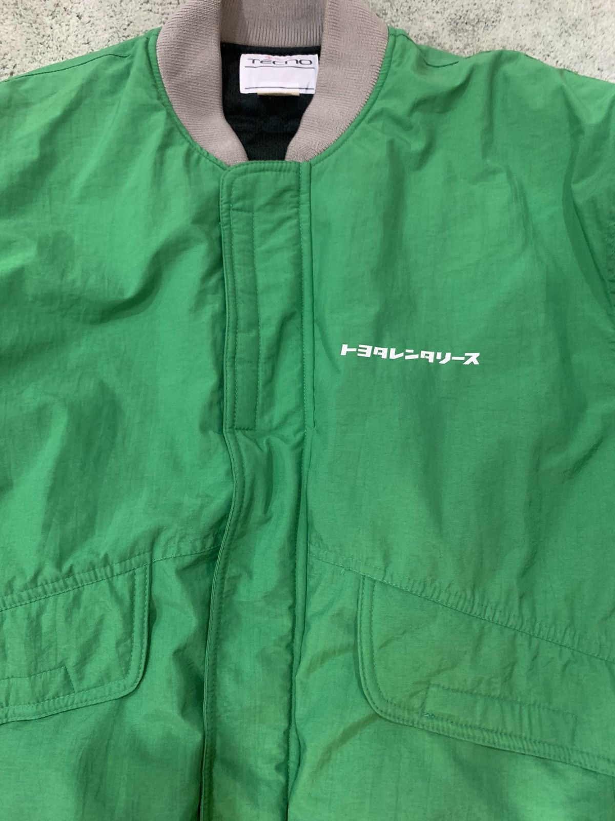 Vintage Vintage Toyota Tecno Jacket bomber racing car Size US XXL / EU 58 / 5 - 3 Thumbnail