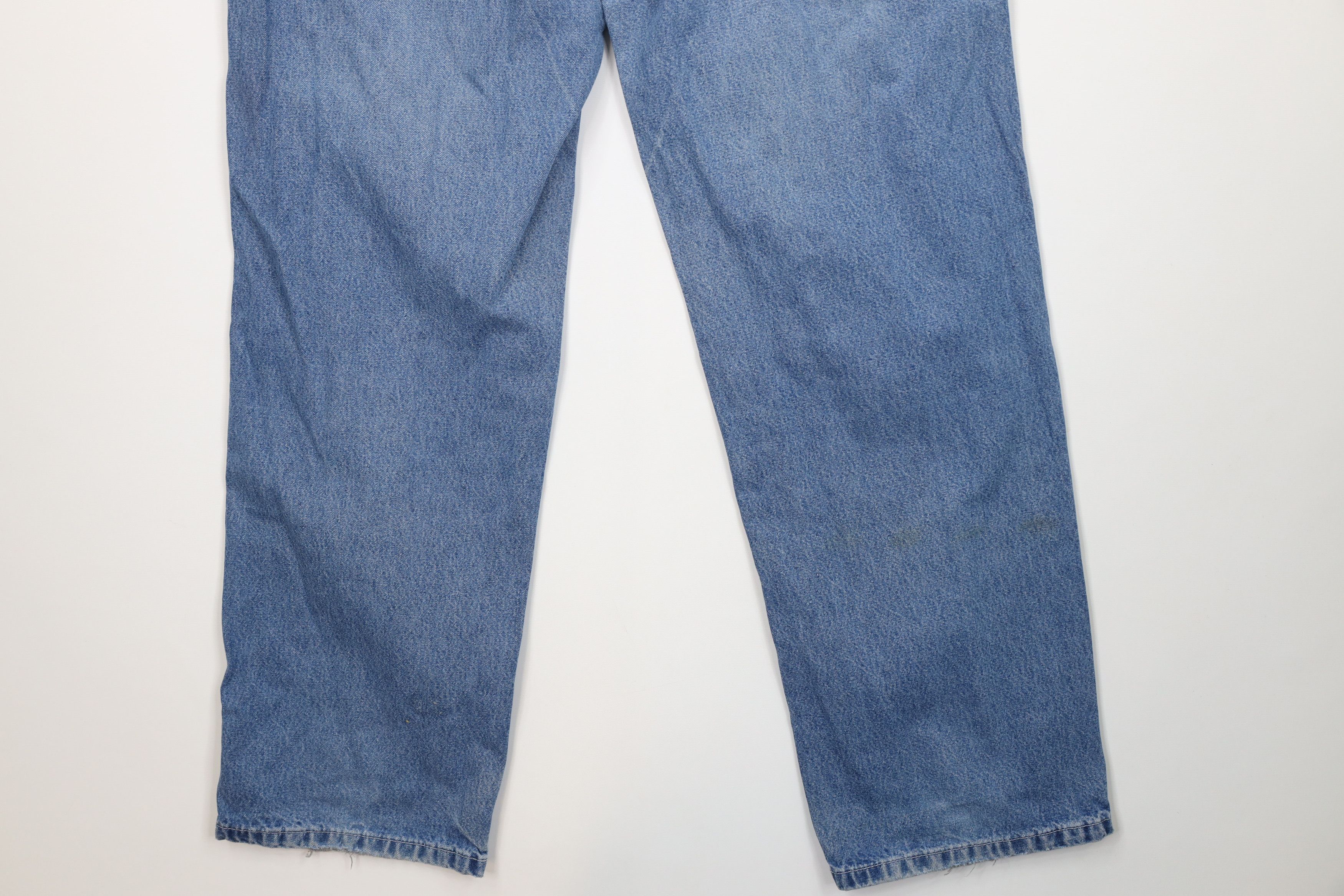 Carhartt Vintage Y2K 2000 Carhartt Wide Leg Dungaree Denim Jeans Size US 36 / EU 52 - 14 Thumbnail