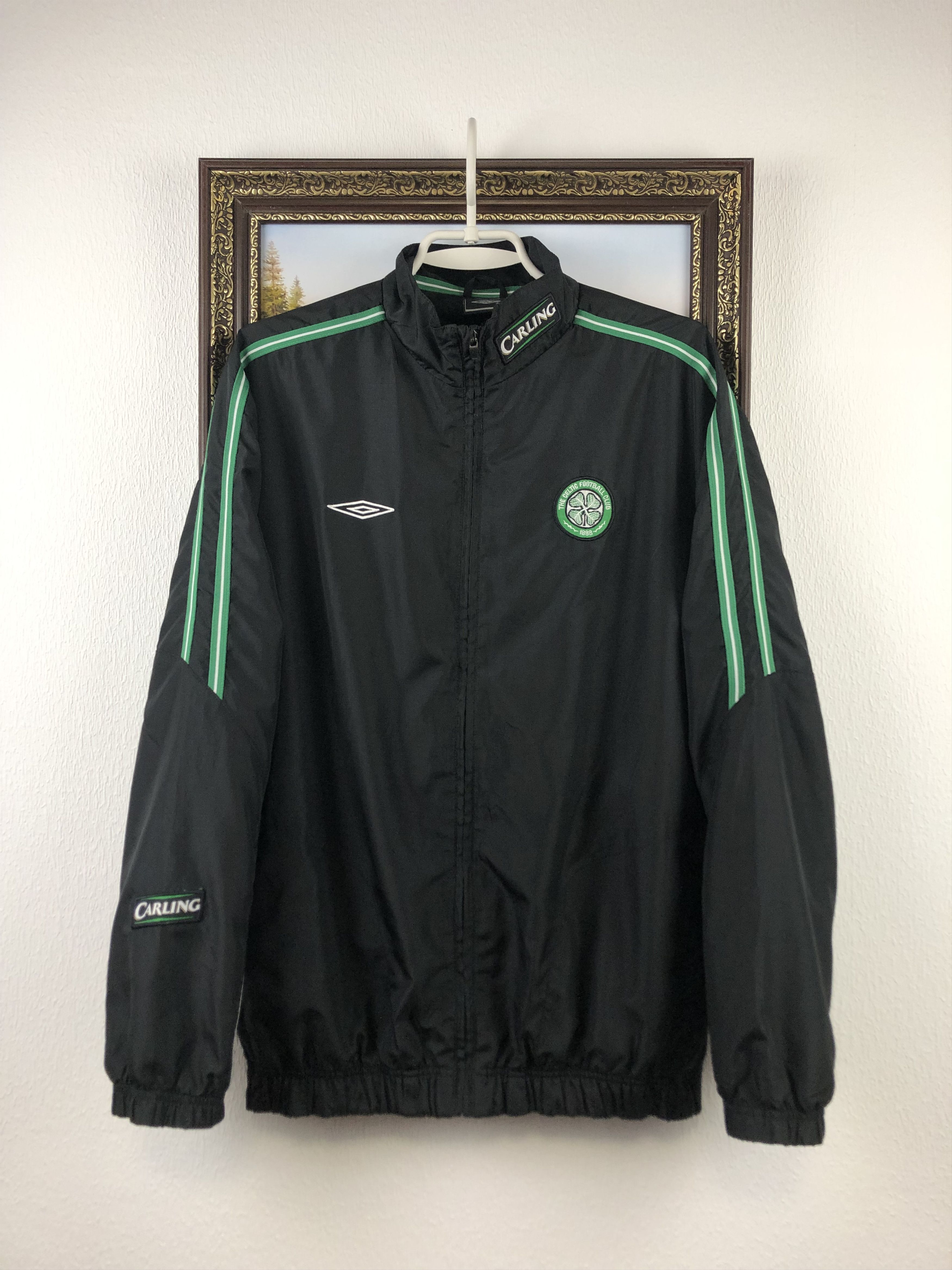 Vintage Vintage FC Celtic Jacket Soccer Track Top Zip Mens Rare Size US M / EU 48-50 / 2 - 1 Thumbnail