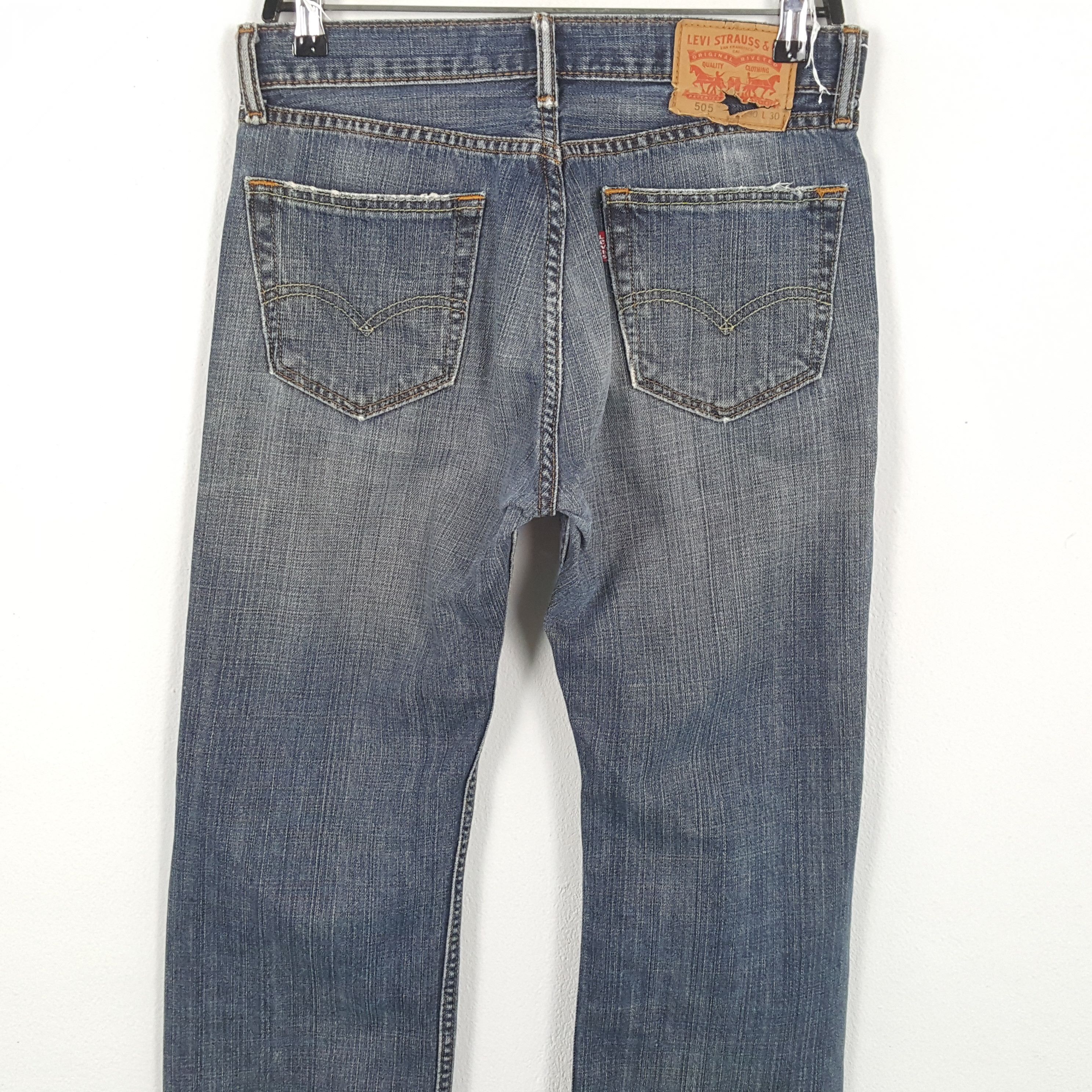 Levi's × Vintage LEVIS Distressed Jeans Streetwear Rock Punk Style Size US 30 / EU 46 - 5 Thumbnail