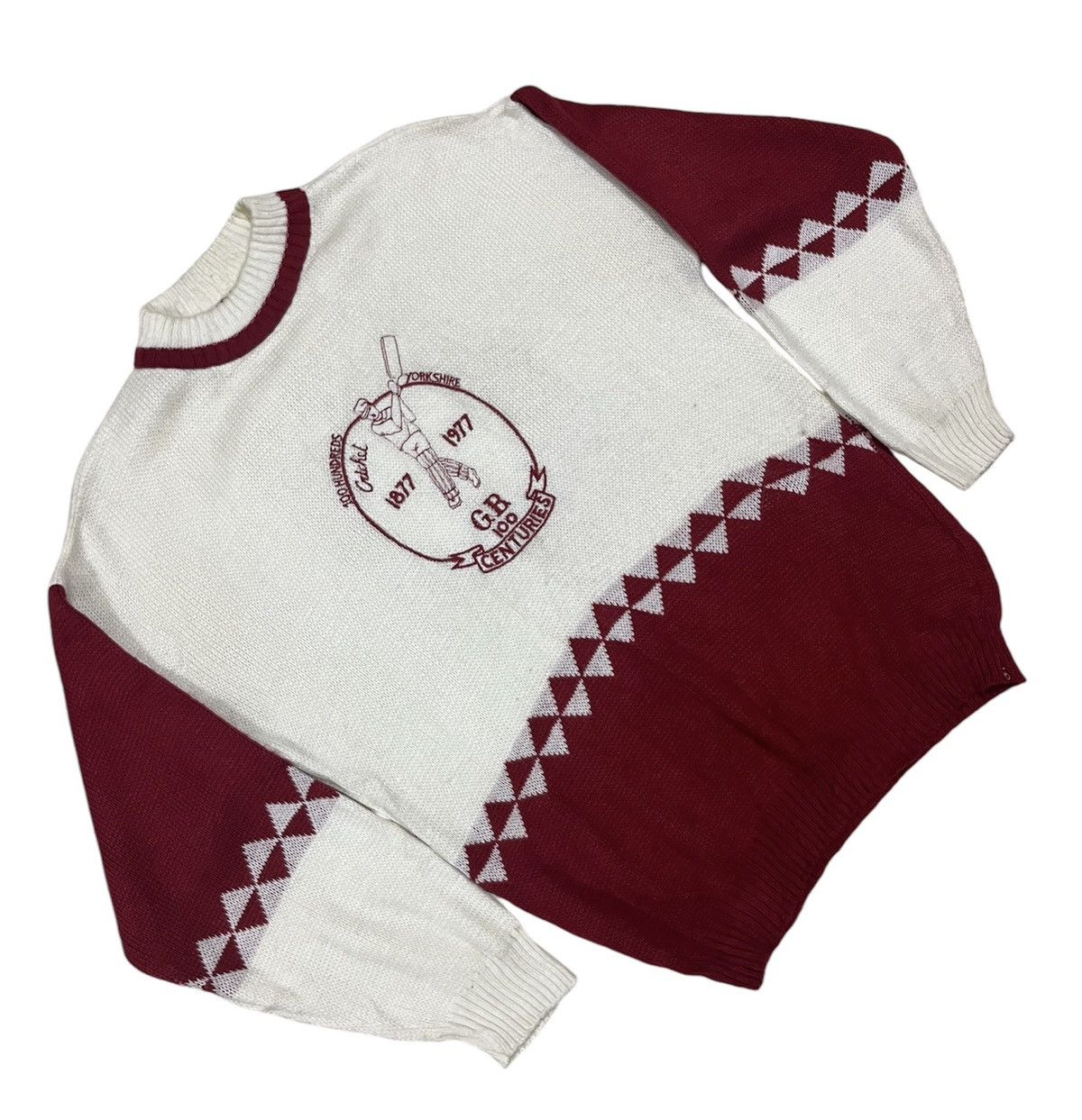 Designer × Vintage Vintage knitwear cricket old money style Size US M / EU 48-50 / 2 - 2 Thumbnail