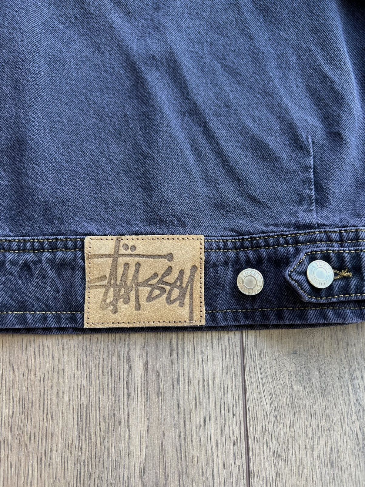 Stussy Stussy Denim Zip Up Work Jacket “Nightshade” Medium Size US M / EU 48-50 / 2 - 6 Thumbnail